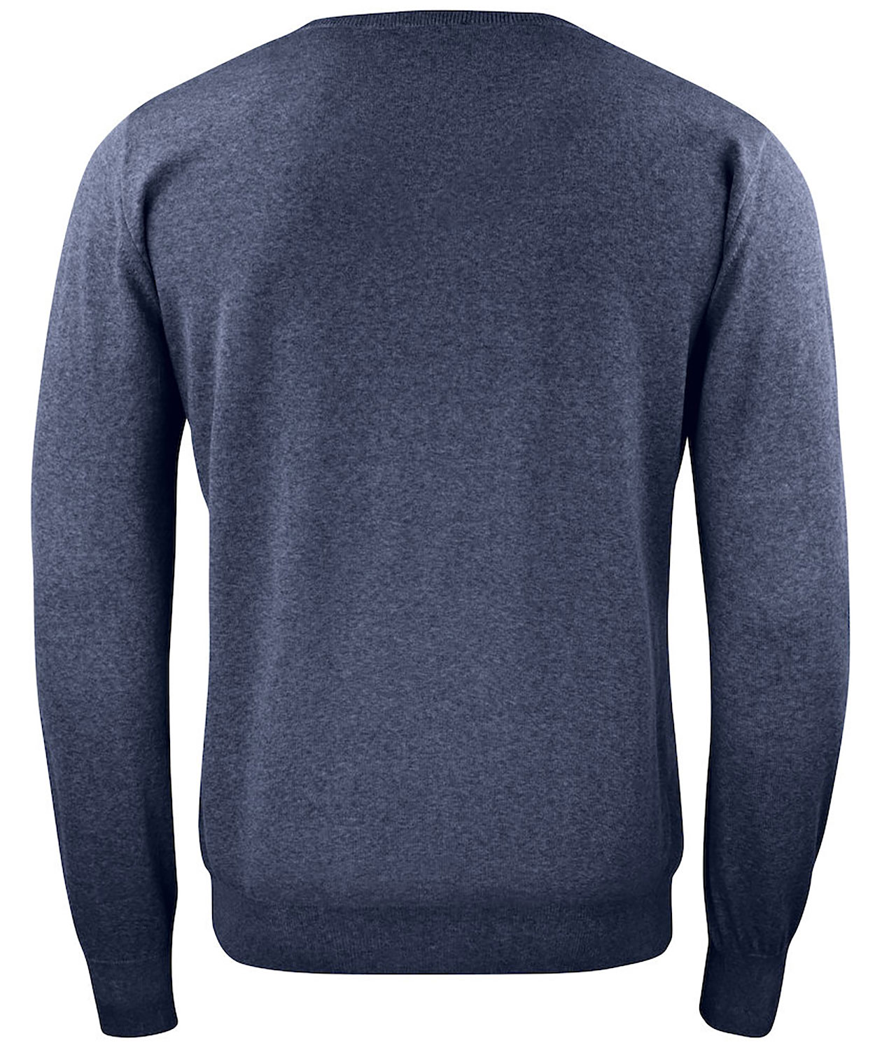 Cutter & Buck Kennewick Crewneck med merinoull, Sea Blue melange, large image number 1