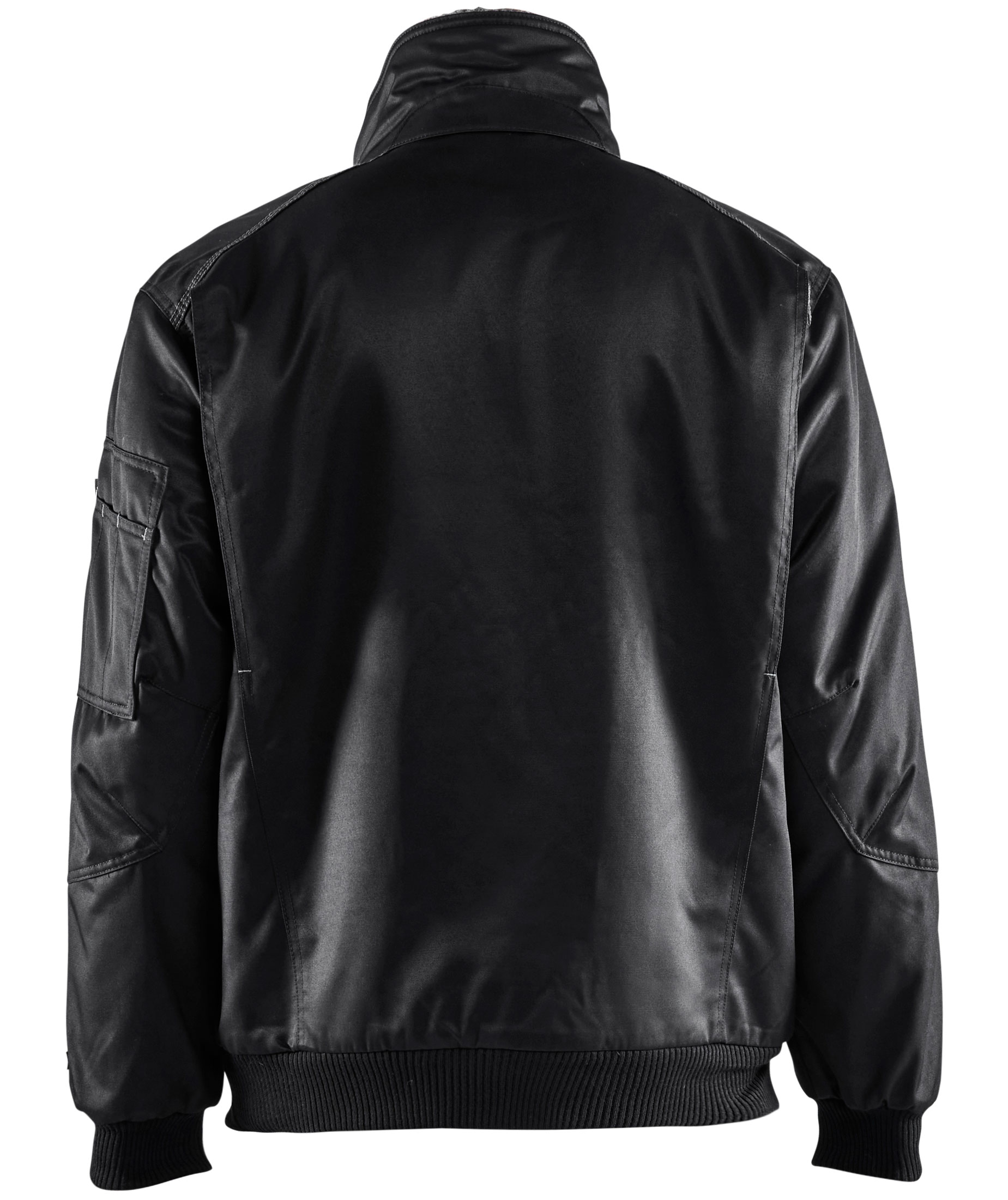 Bl&aring;kl&auml;der pilotjakke, Svart