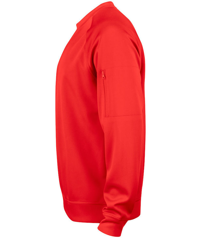 Clique Basic Active  sweatshirt, Red, large image number 3