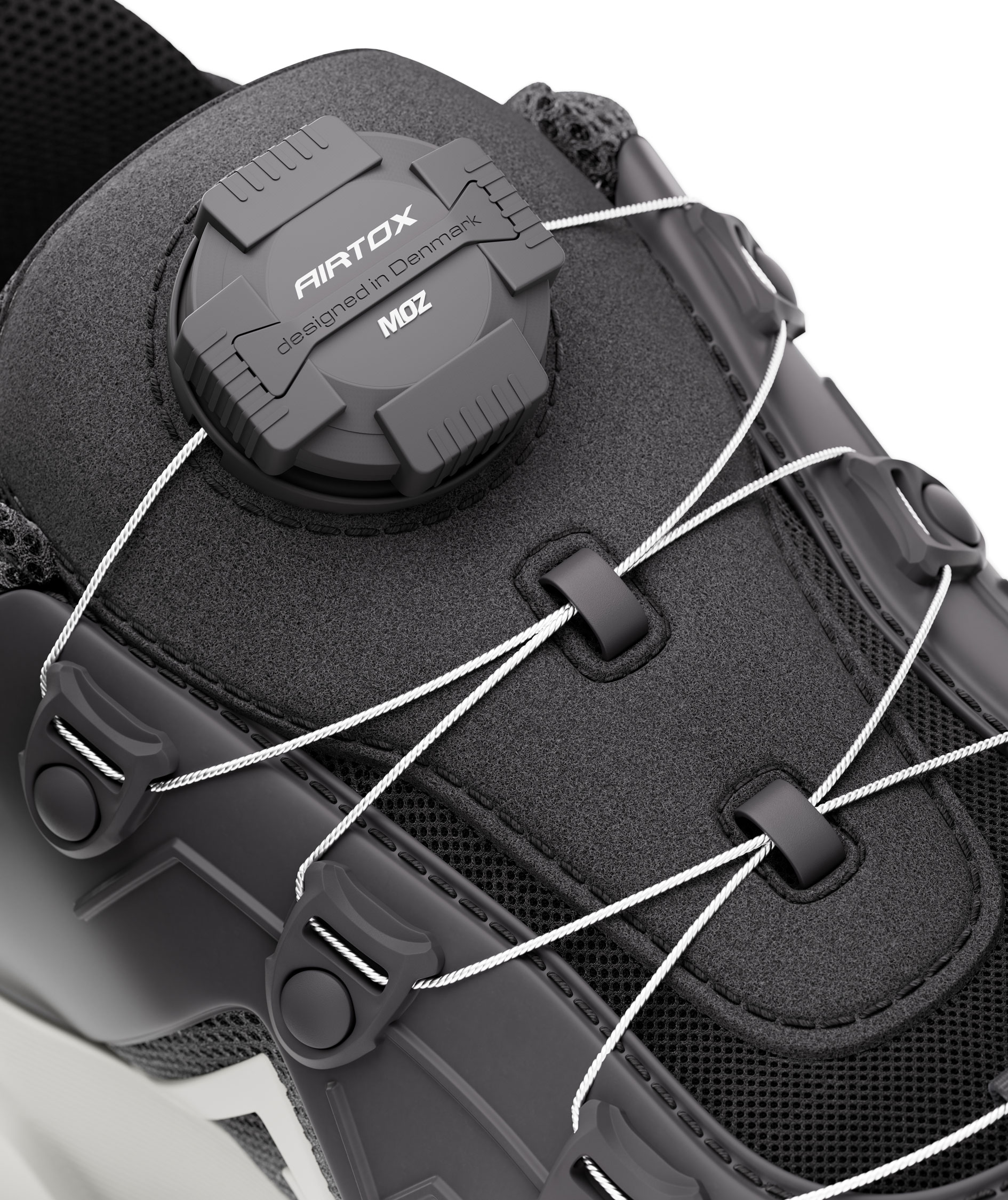 Airtox FM11 safety shoes S1P, Black/White, large image number 9