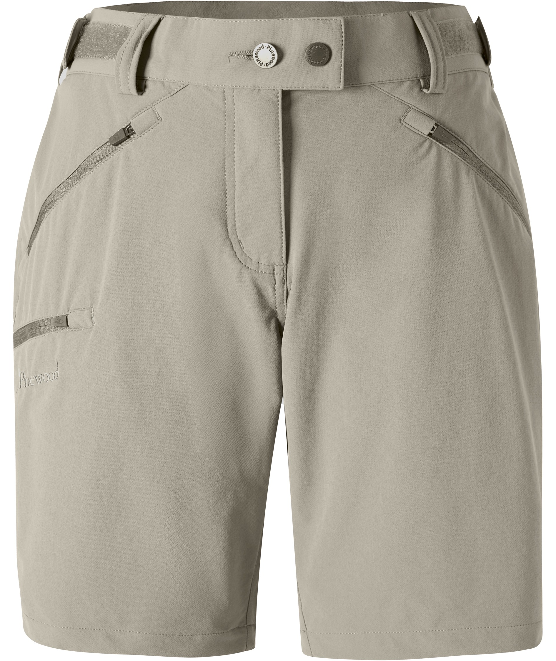 Pinewood&nbsp;Abisko Light dameshorts, Mole Brown