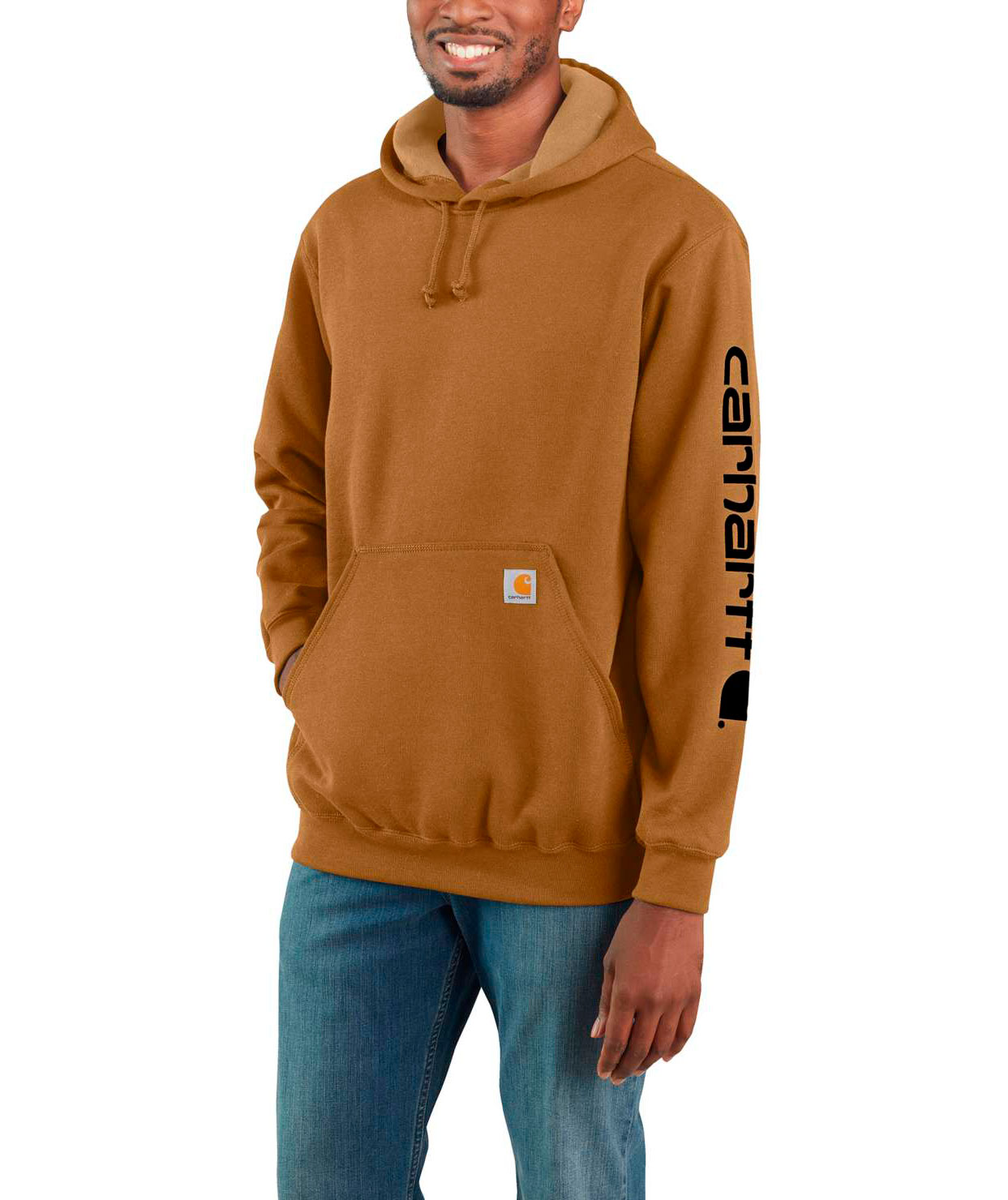 Carhartt Midweight hettegenser, Carhartt Brown
