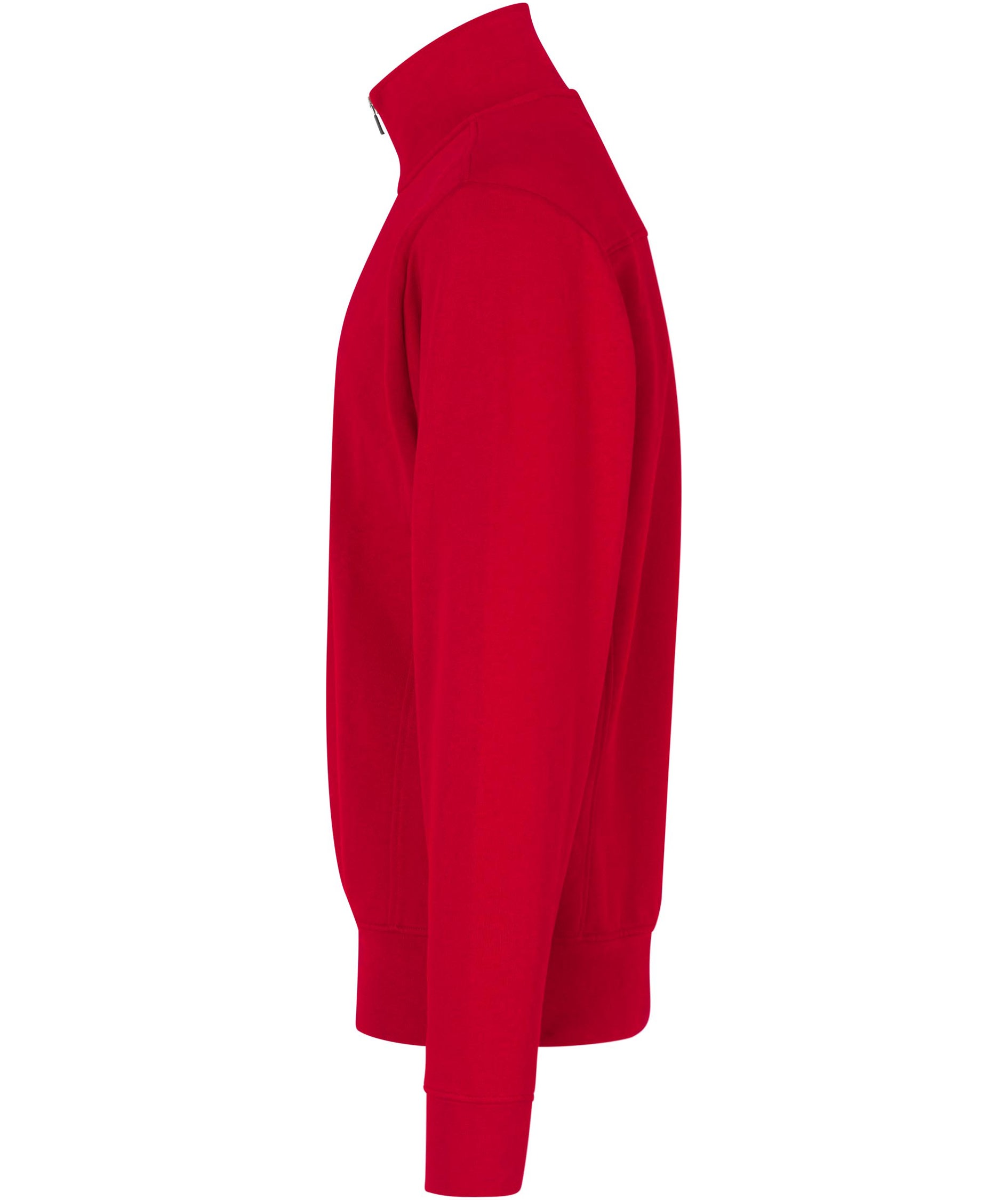 ID Sweatshirt med kort lynl&aring;s, R&oslash;d, large image number 3