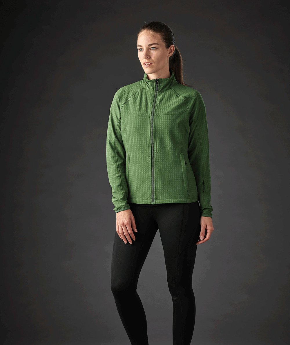 Stormtech Kyoto fleecejacka dam, Gr&ouml;n, large image number 2