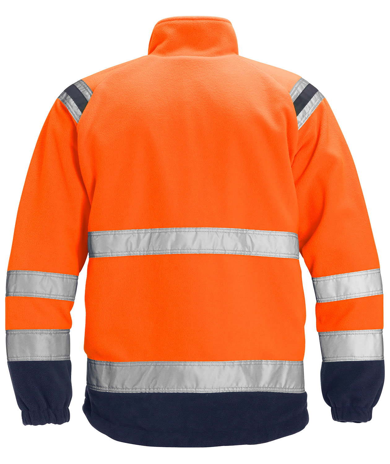 Fristads fleecejakke 4041, Hi-vis&nbsp;Orange/Marine, large image number 1