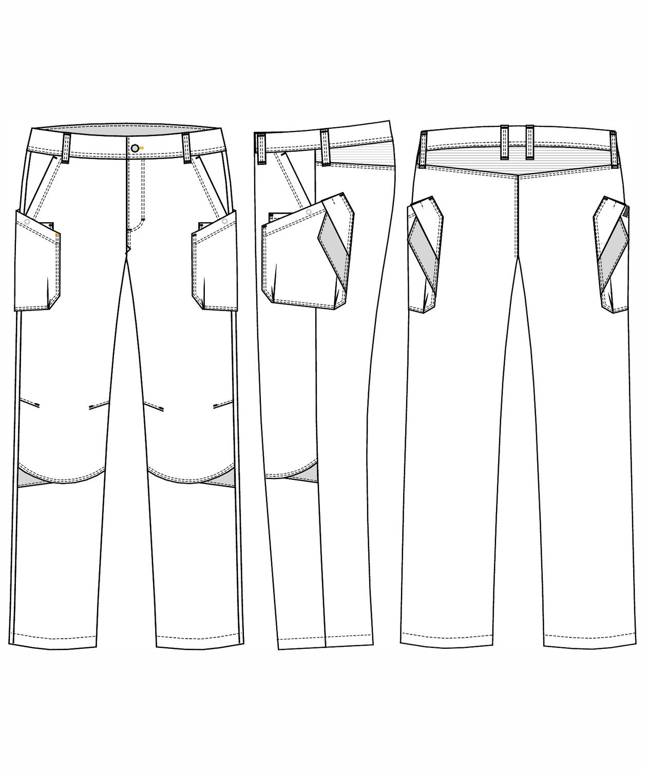  Kentaur funktionsbyxa, Svart