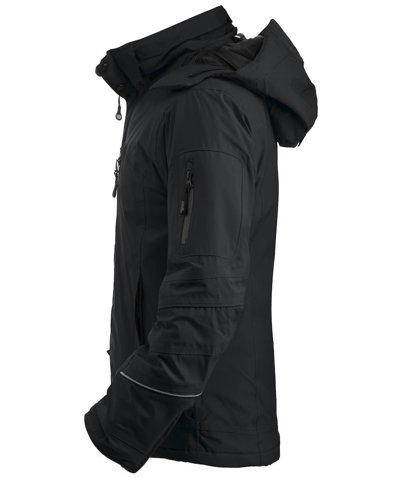 Clique Sanders Softshelljacke, Schwarz, large image number 4