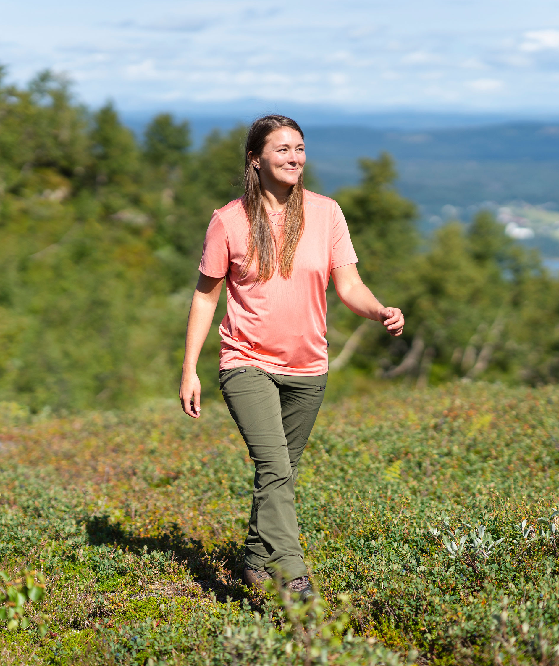 Pinewood&nbsp;Abisko Light damebukser, Mossgreen/Mossgreen, large image number 8