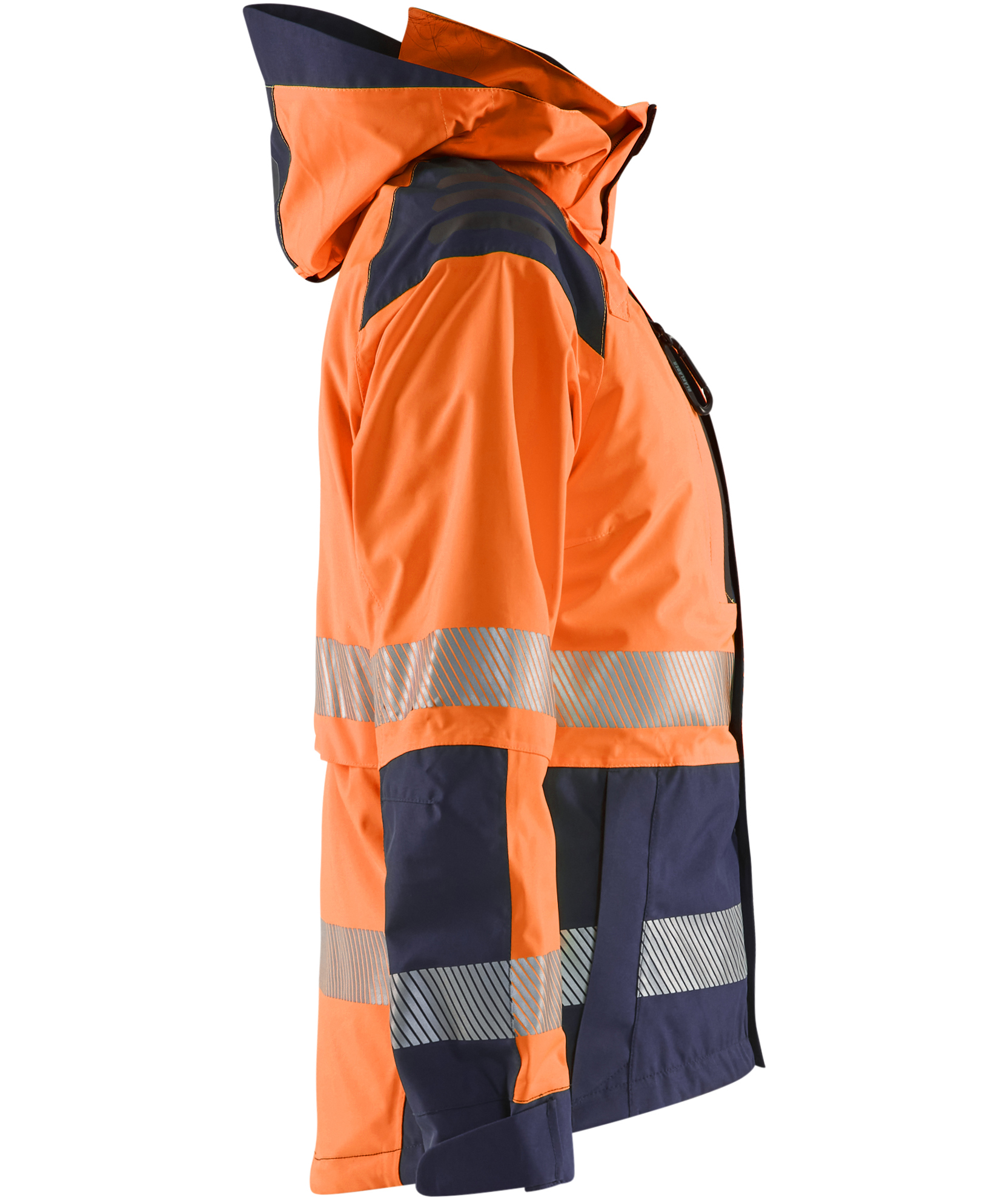 Bl&aring;kl&auml;der women's shell jacket, Hi-Vis Orange/Navy, large image number 3