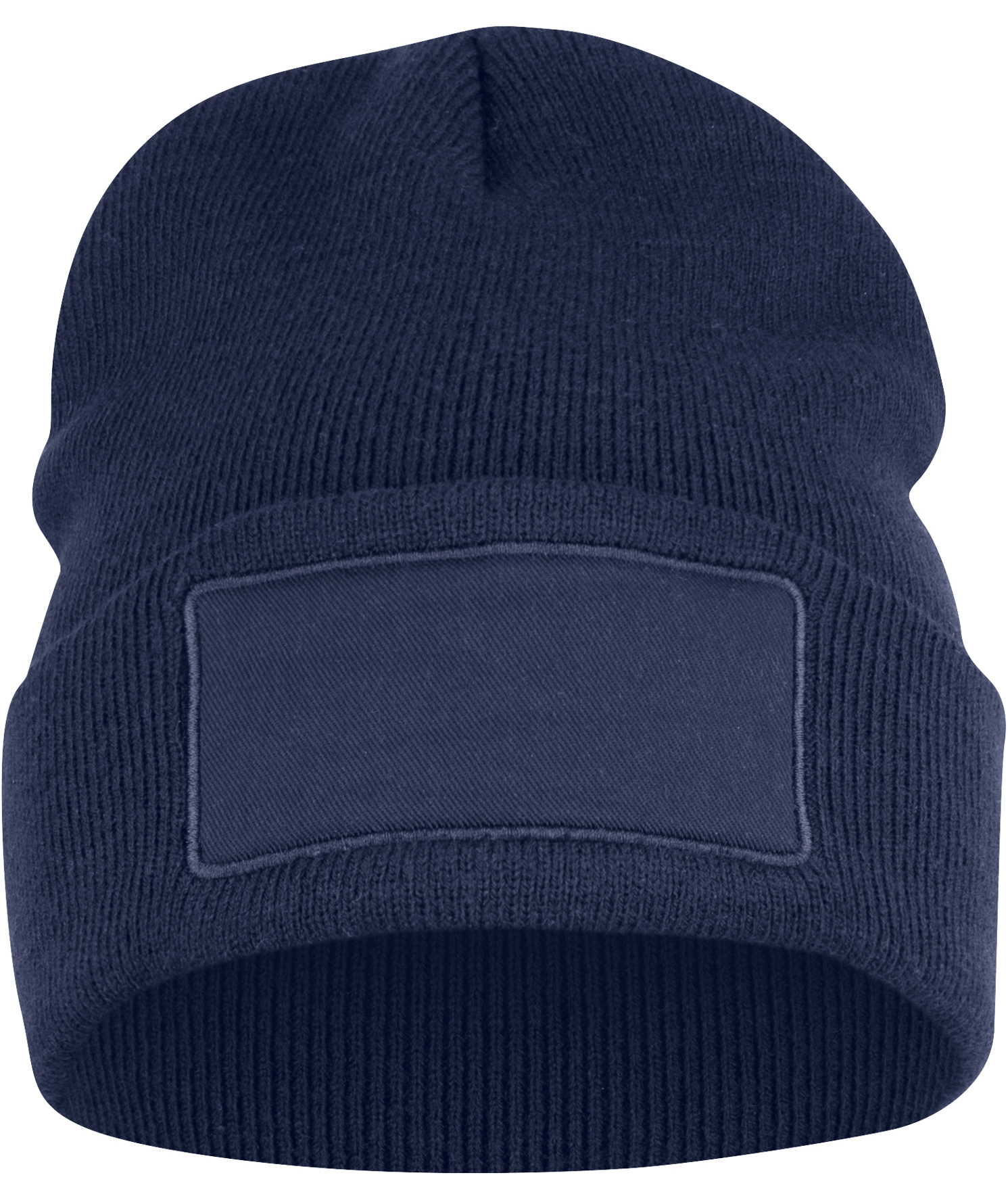 Clique Hubert Patch strikkelue, Dark navy, Dark navy, swatch