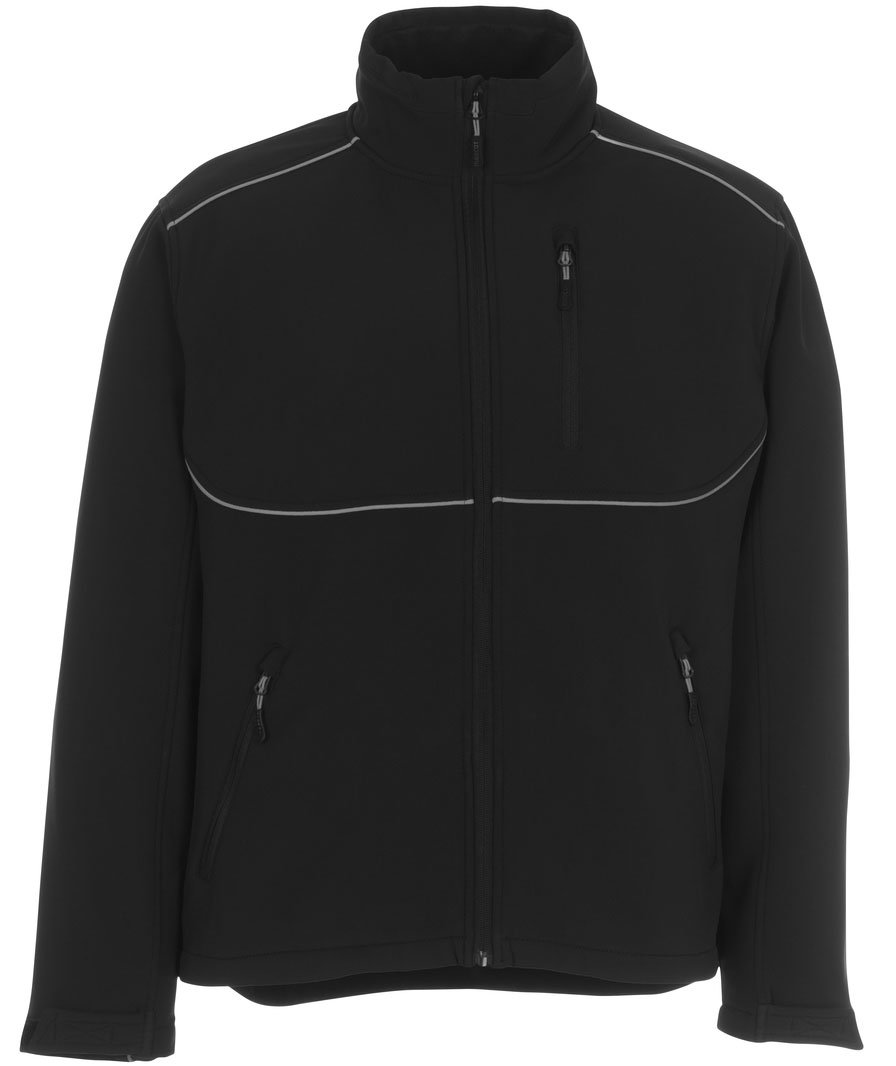 Mascot Industry Tampa softshelljakke, Svart, Svart, swatch