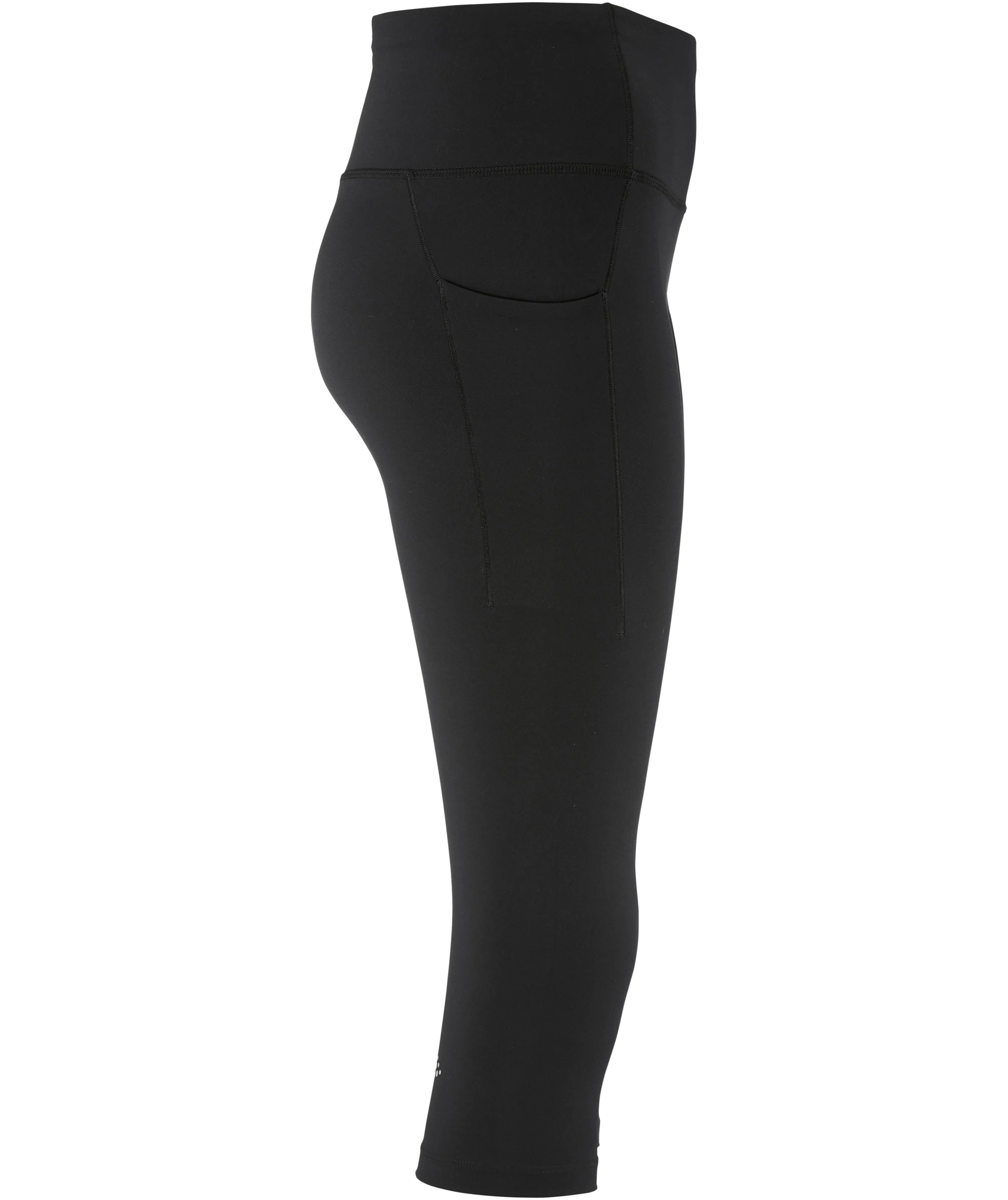 Craft Essence 3/4 women's tights 3, Black, large image number 4