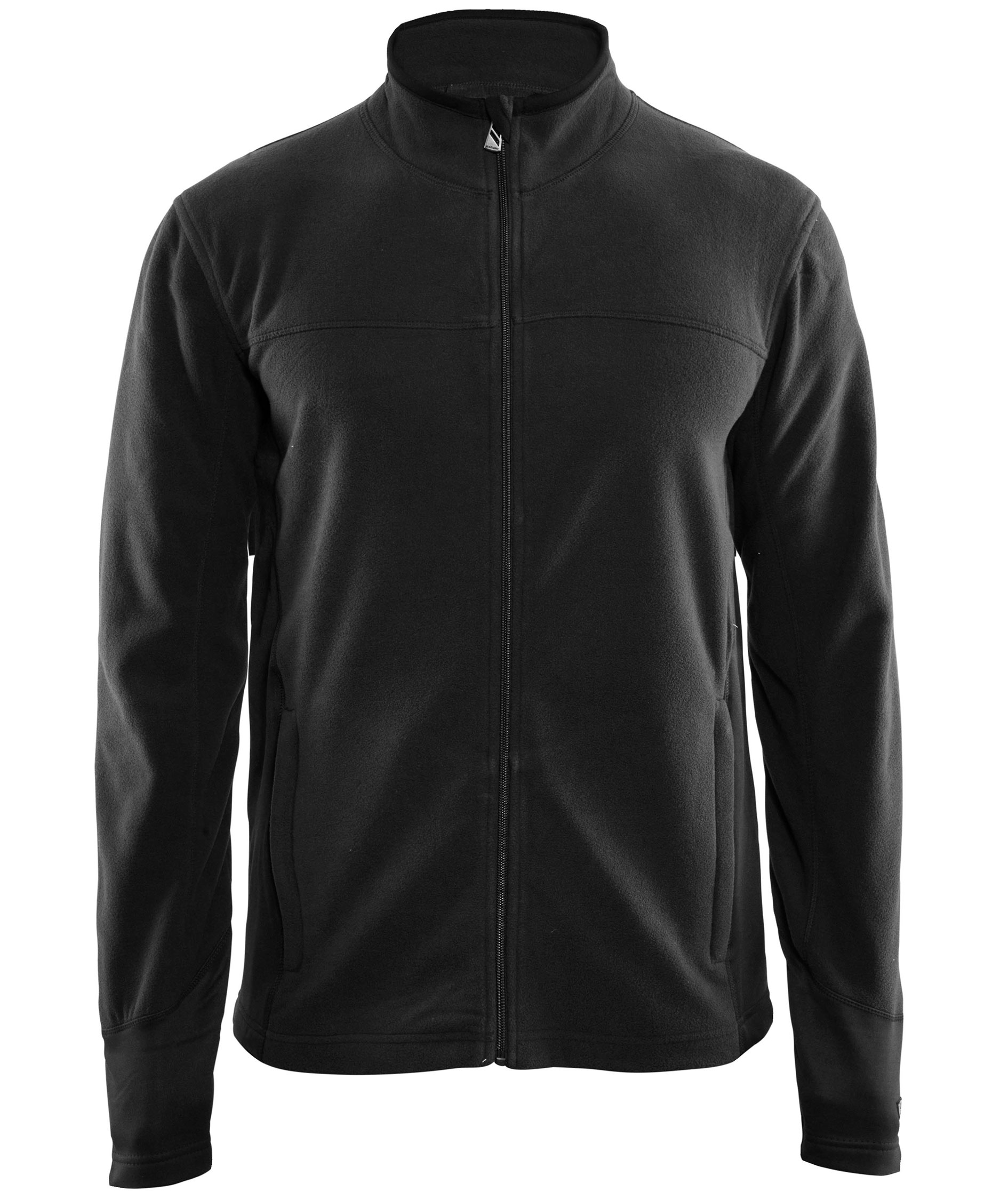 Bl&aring;kl&auml;der microfleecejakke, Svart