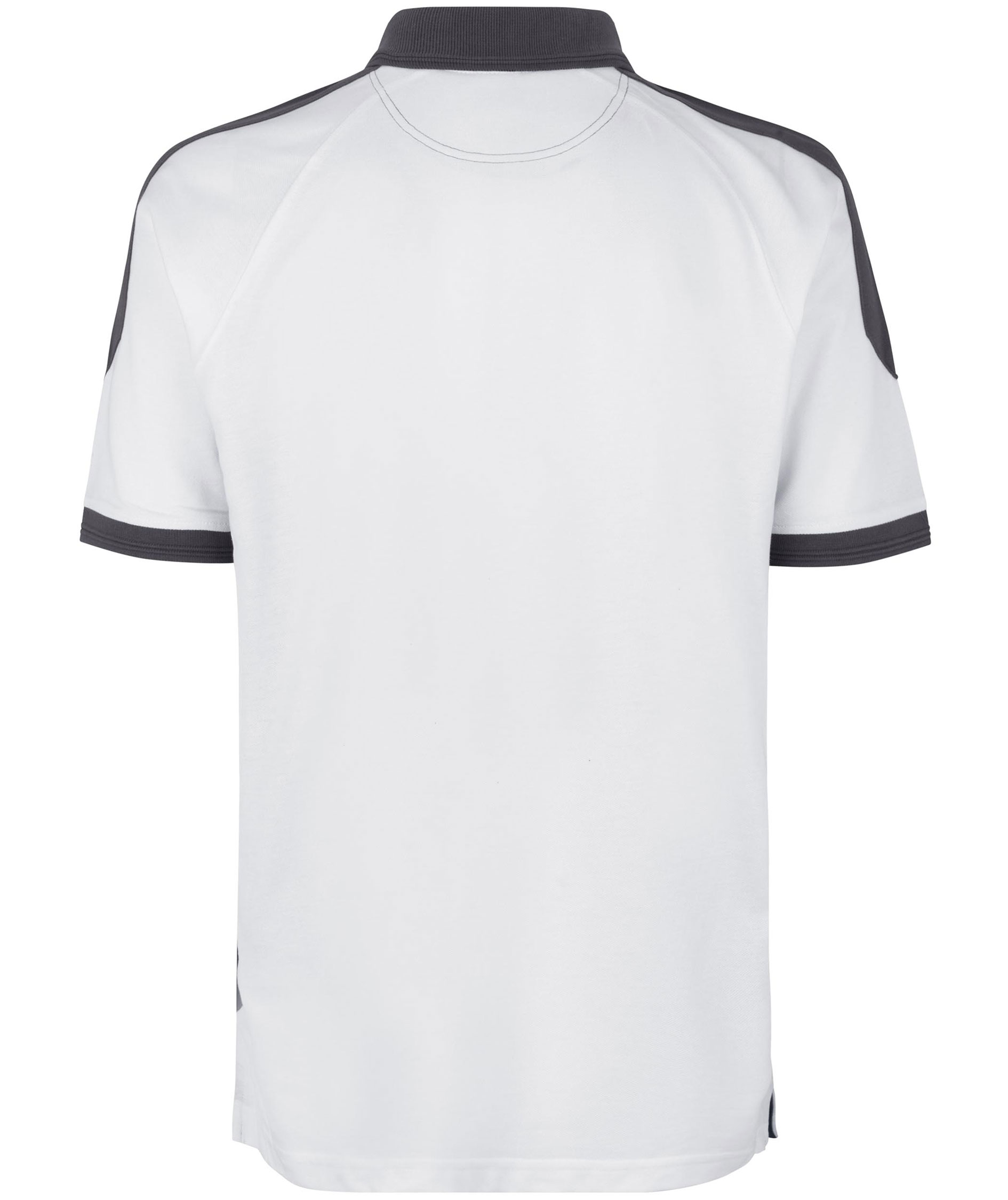 ID Pro Wear kontrast Polo T-skjorte, Hvit, large image number 1