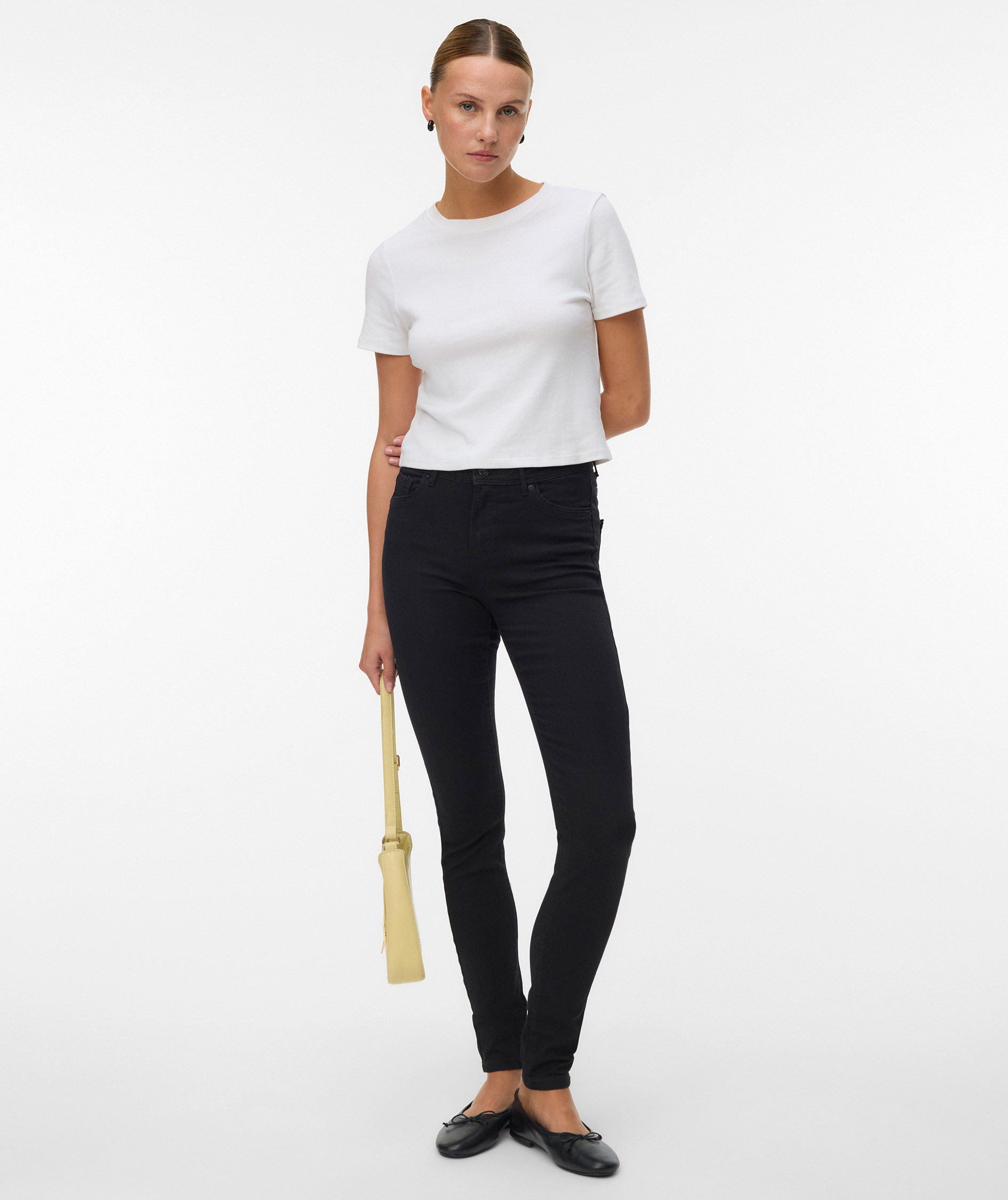 Vero Moda VMTANYA Skinny fit jeans, Black, large image number 5