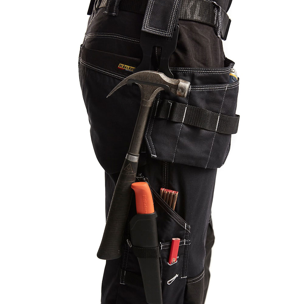 Bl&aring;kl&auml;der h&aring;ndv&aelig;rkerbukser X1900, Sort, large image number 4