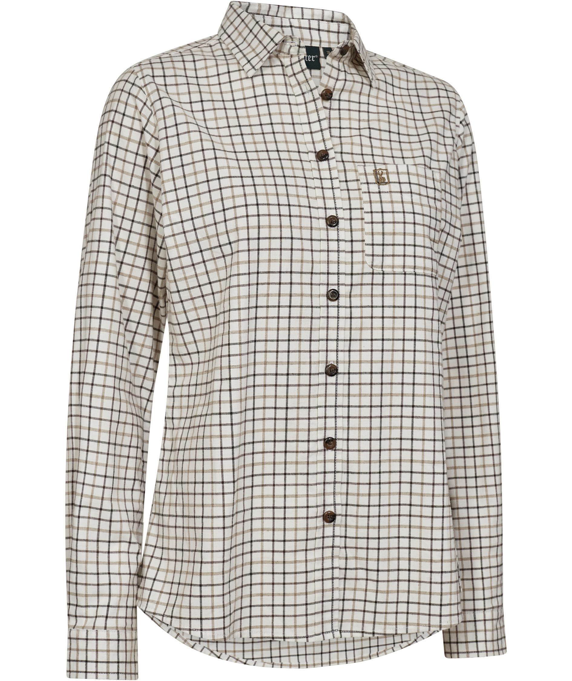 Deerhunter Grace skjorta dam, Beige Check
