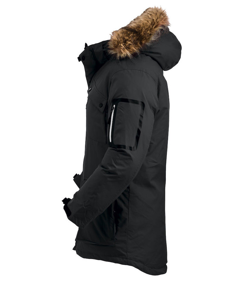 Clique Malamute winter jacket, Black, large image number 2