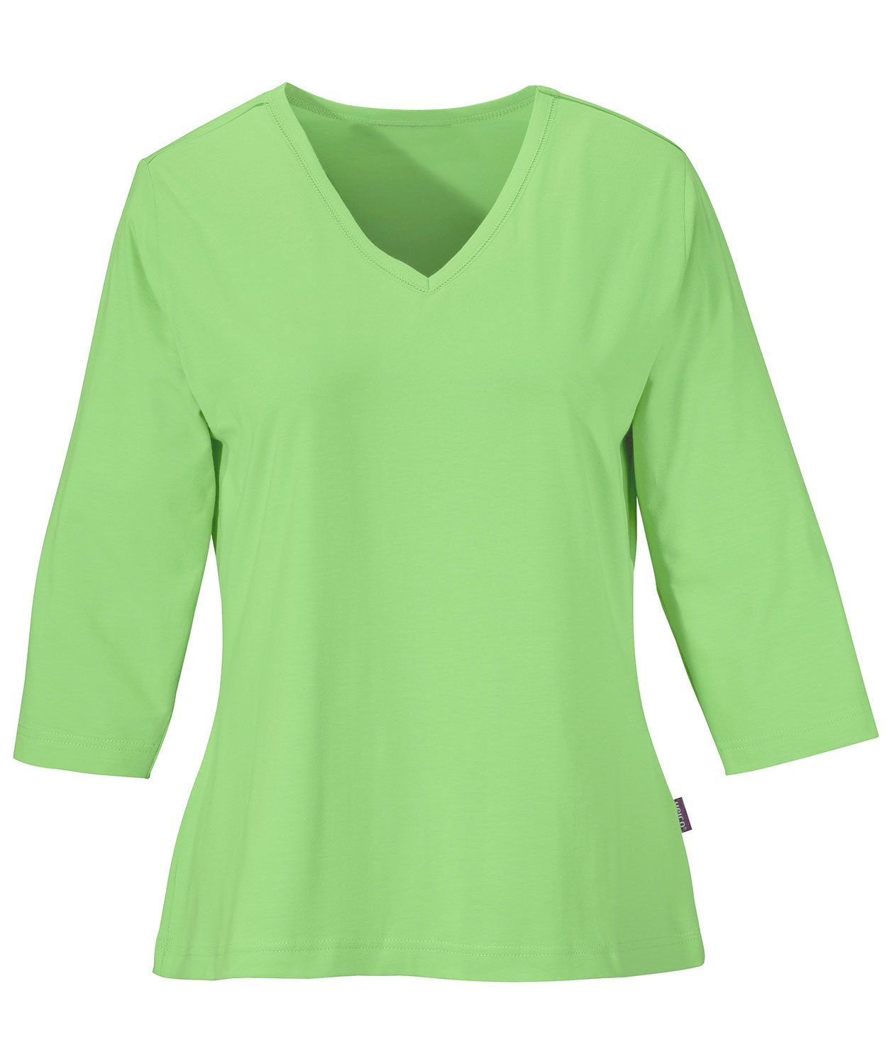 Hejco Wilma T-shirt dam med 3/4 &auml;rmar, &Auml;ppelgr&ouml;n