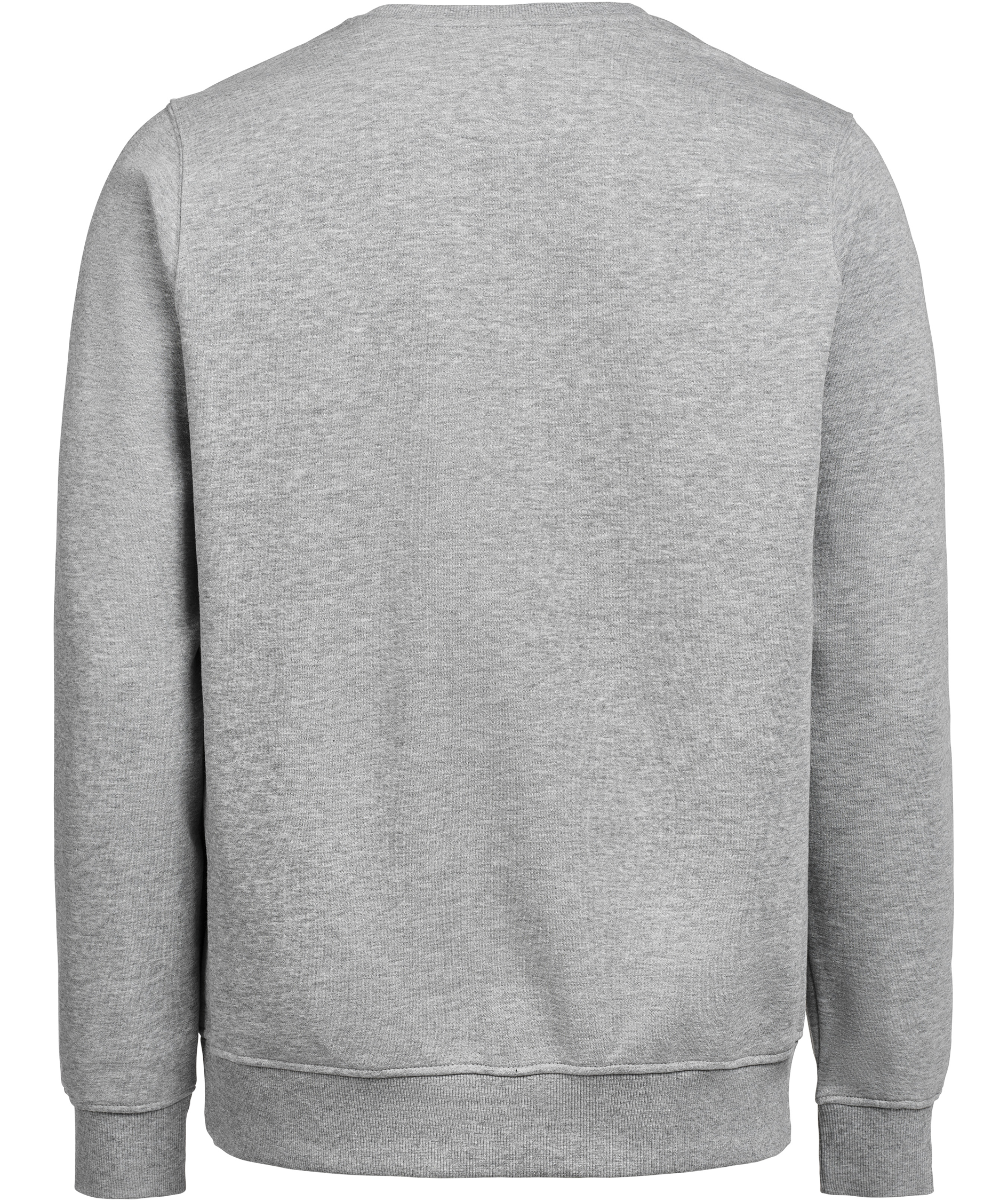UM Regular fit collegegenser, Grey melange