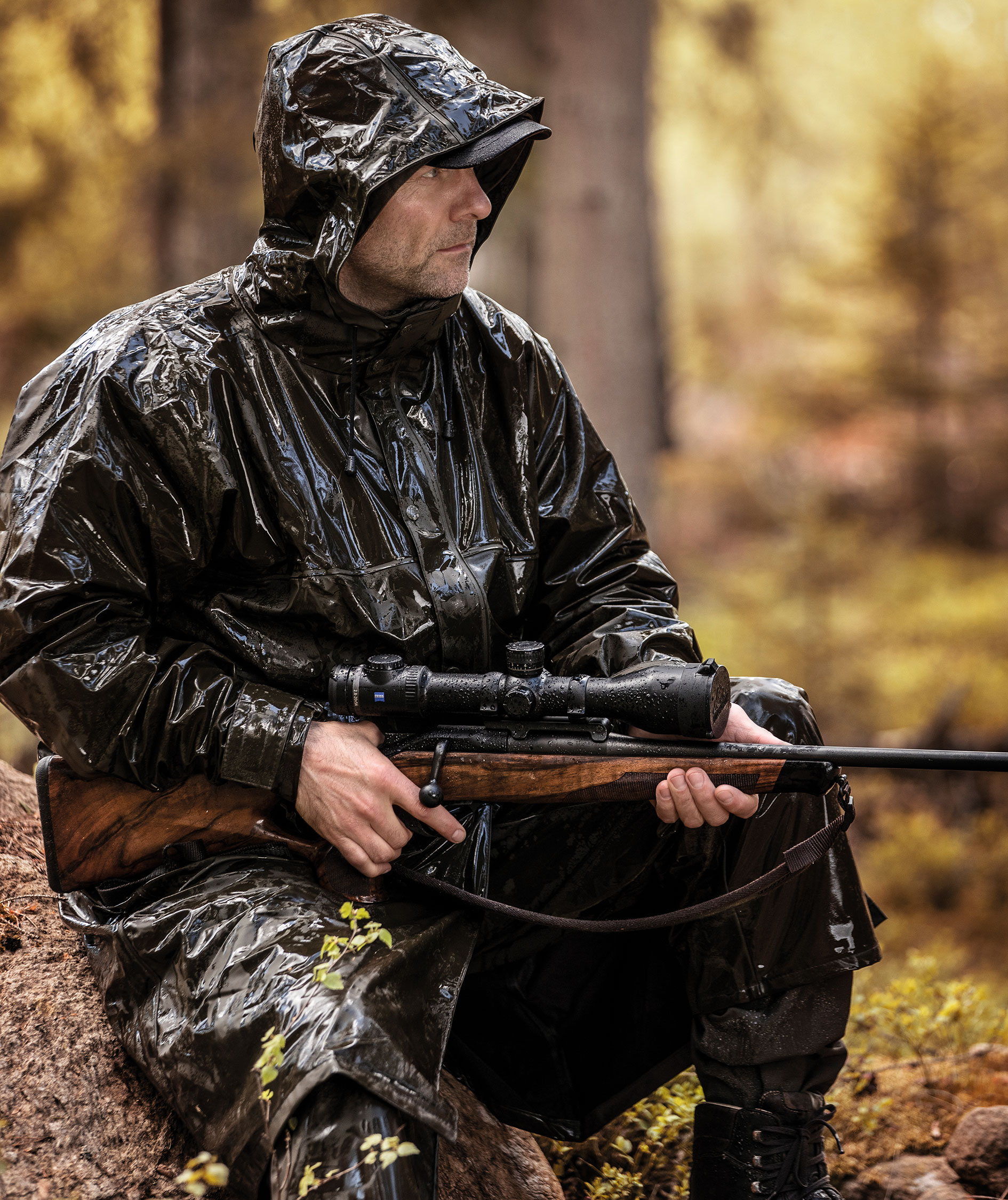 Deerhunter Hurricane raincoat, Art green, large image number 7