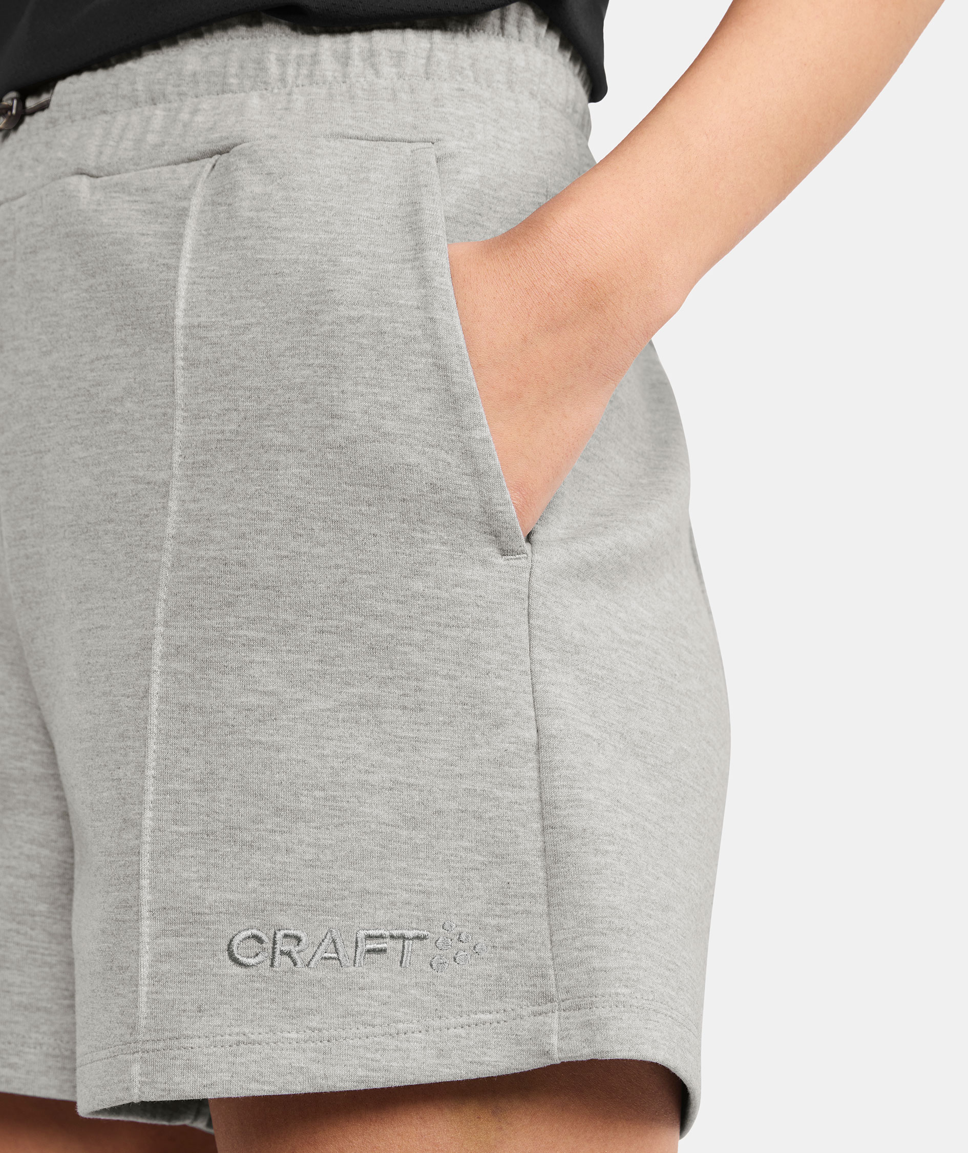 Craft ADV Join sweatshorts dam, Grey melange, large image number 5
