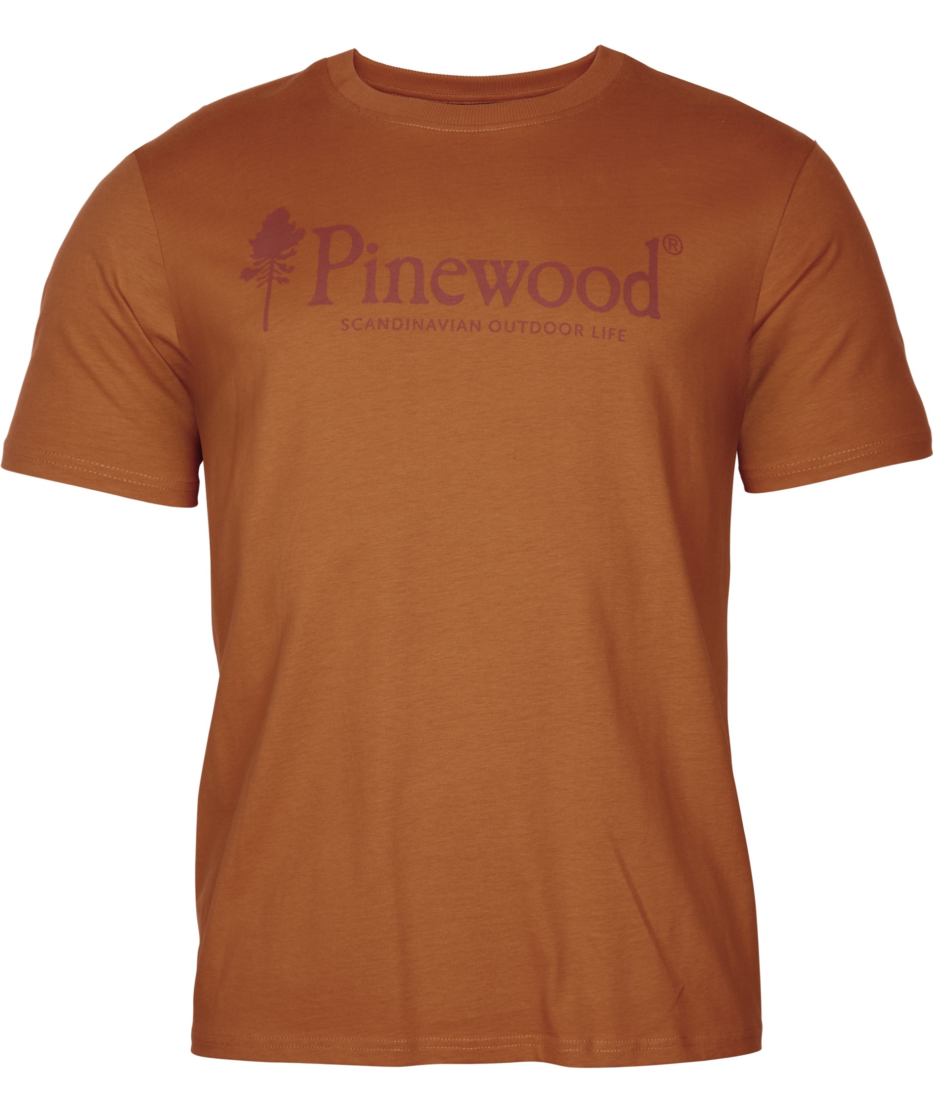 Pinewood Outdoor Life T-shirt, Burned Orange