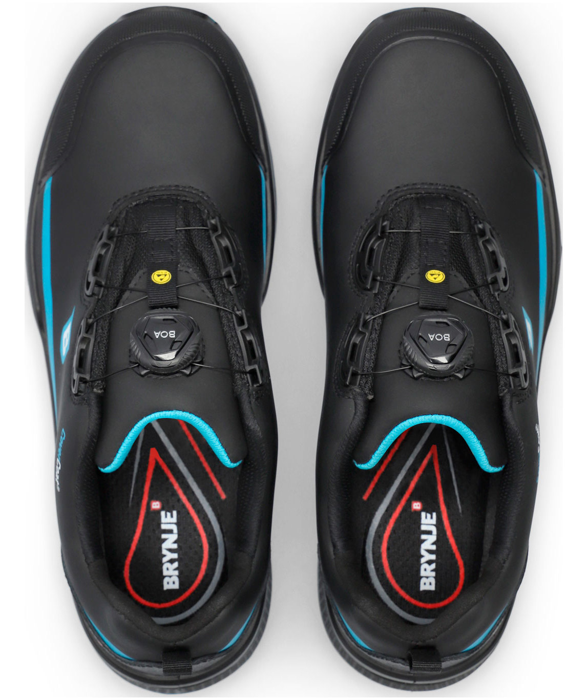 2.sortering Brynje Blue Drive skyddsskor S3, Svart, large image number 5