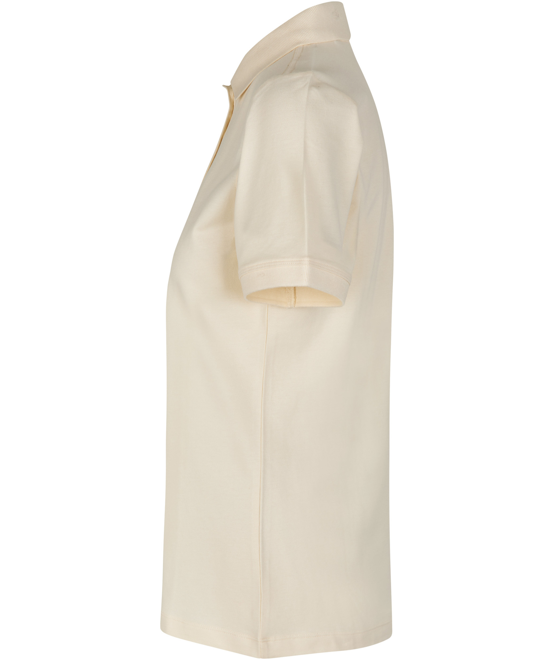 ID organic women's polo shirt, Off White, Off White, large image number 2