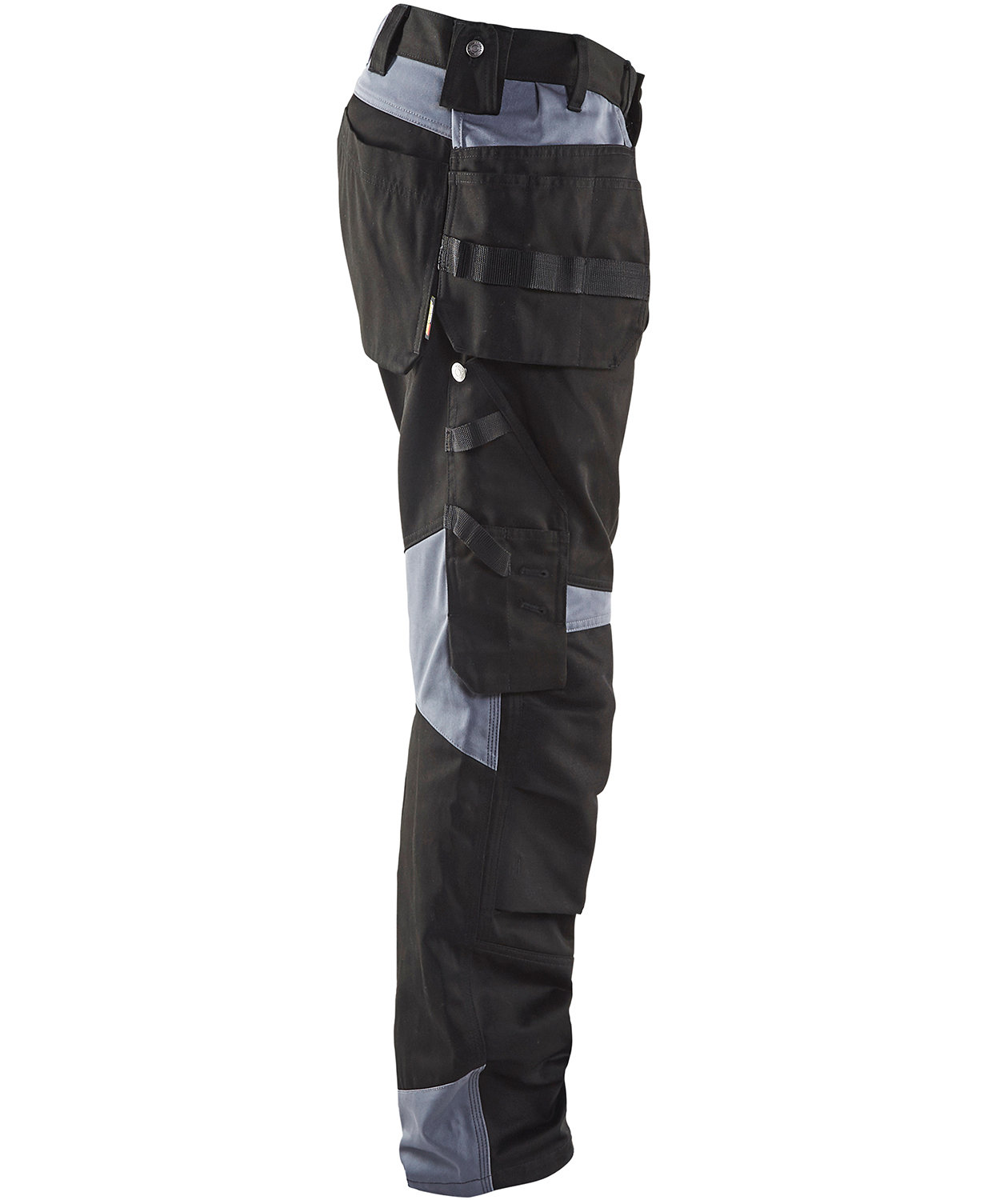 Bl&aring;kl&auml;der craftsman trousers, Black/Grey, large image number 4