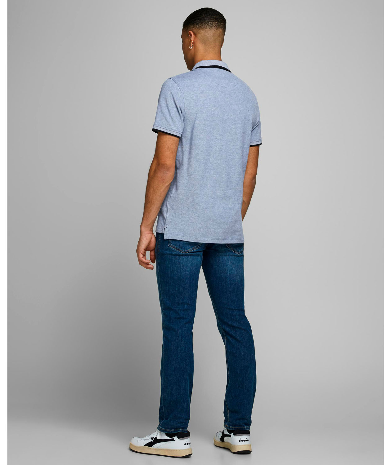 Jack & Jones JJEPAULOS polo shirt, Bright Cobalt, large image number 2