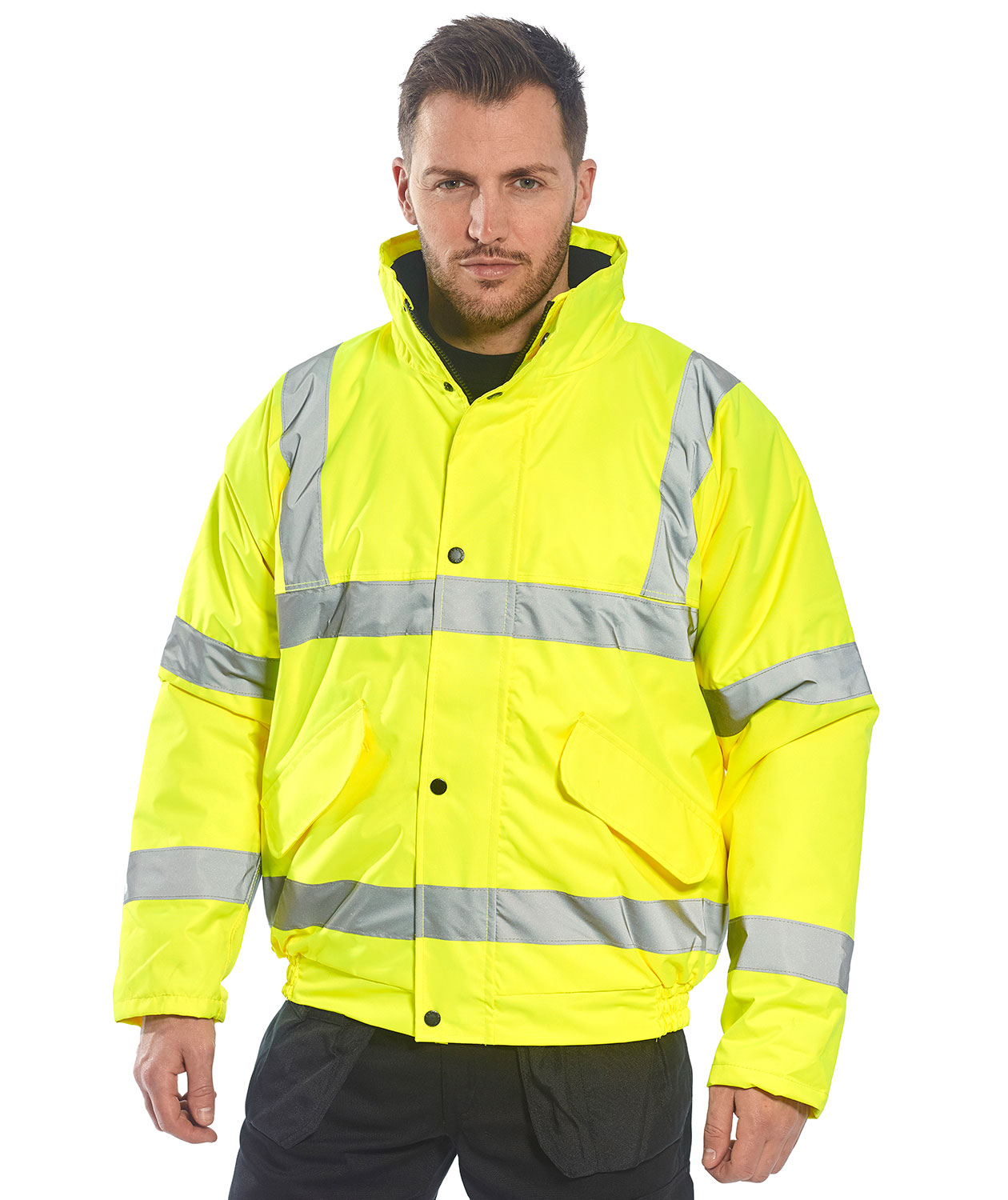 Portwest vinterjacka, Varsel Gul