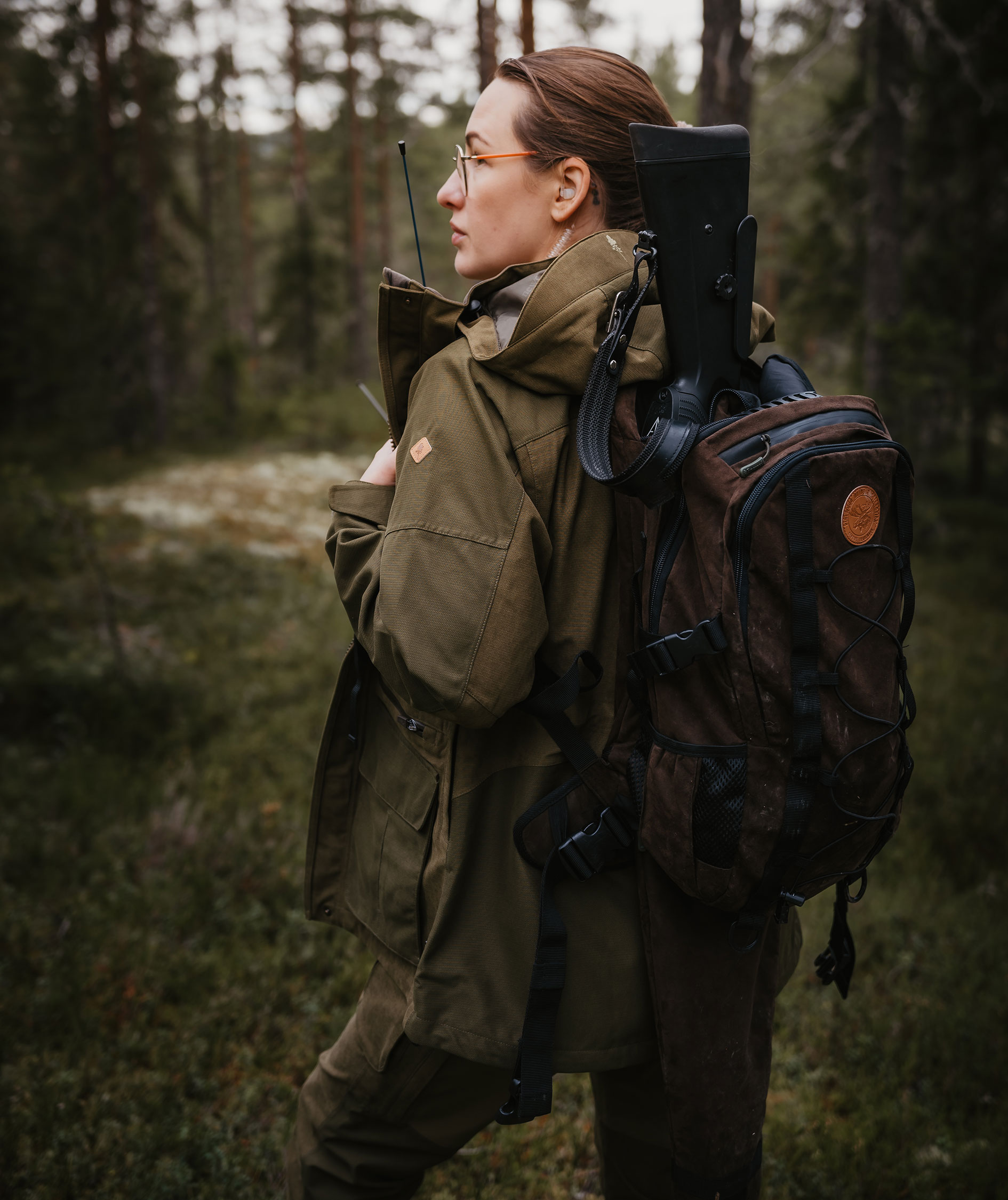 Pinewood&nbsp;Furudal Expert 2L Hunting damejakke, Olive green, large image number 3