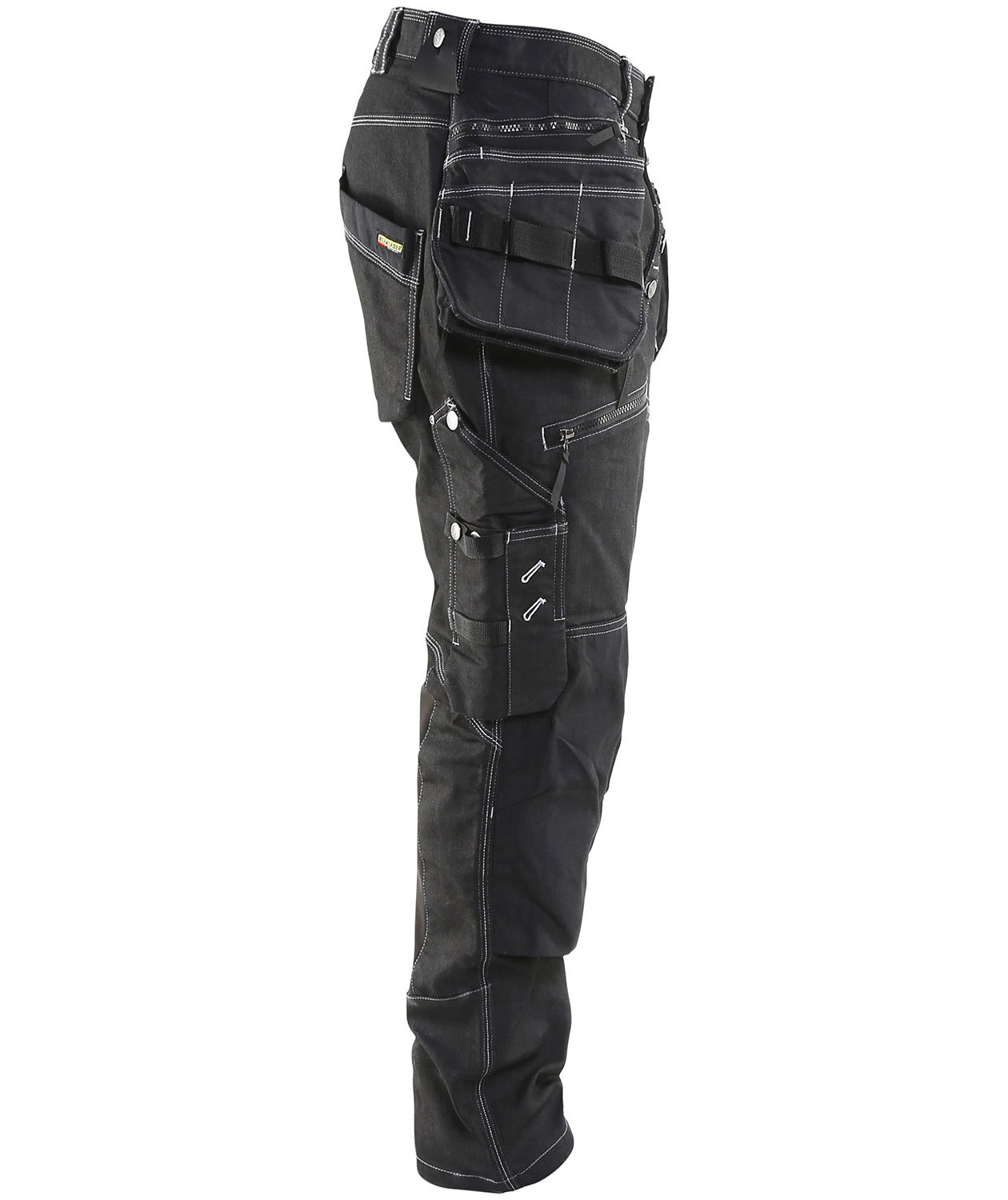 Bl&aring;kl&auml;der h&aring;ndv&aelig;rkerbukser X1999, Sort, large image number 4