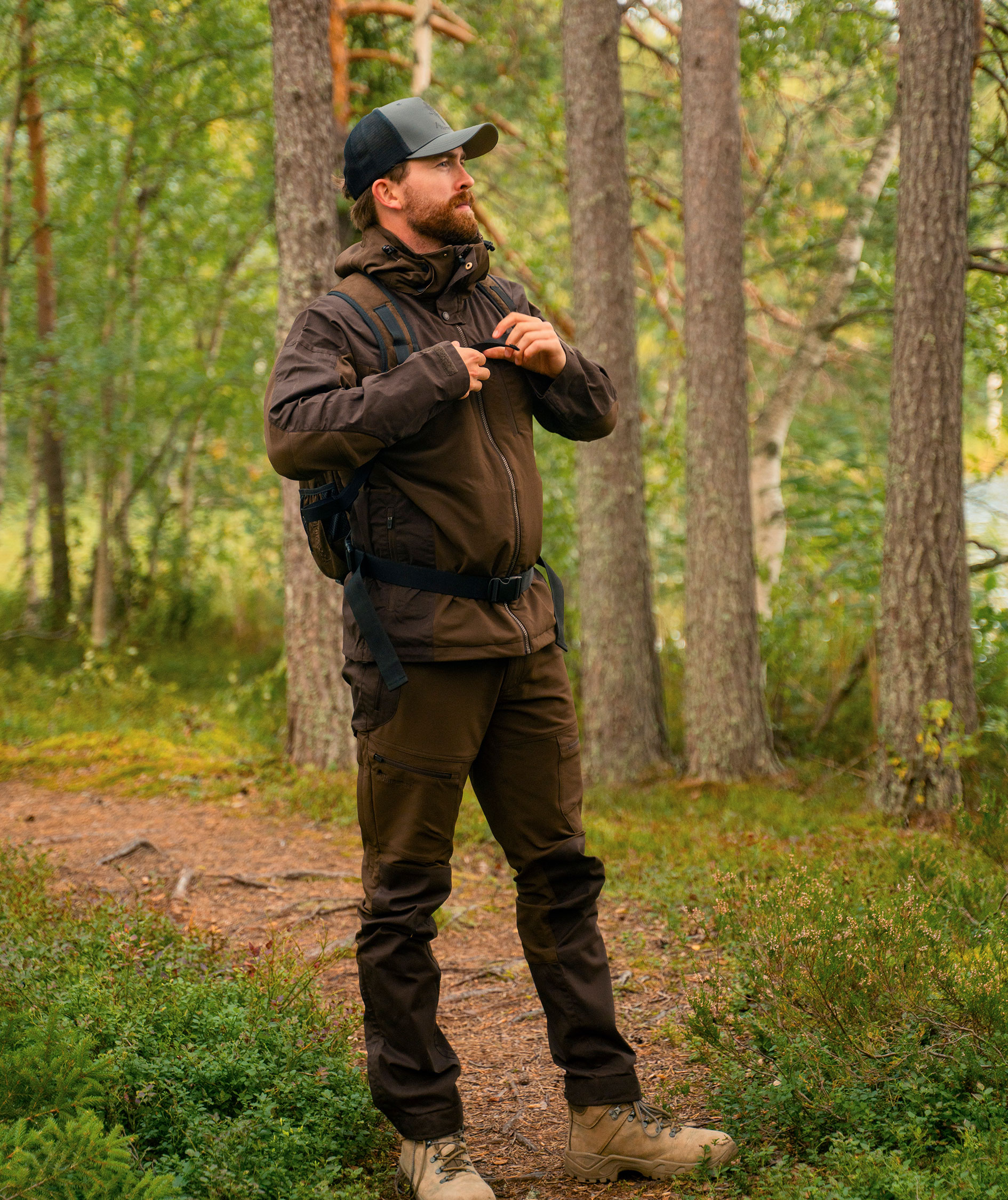 Pinewood Finnveden Hybrid friluftsjakke