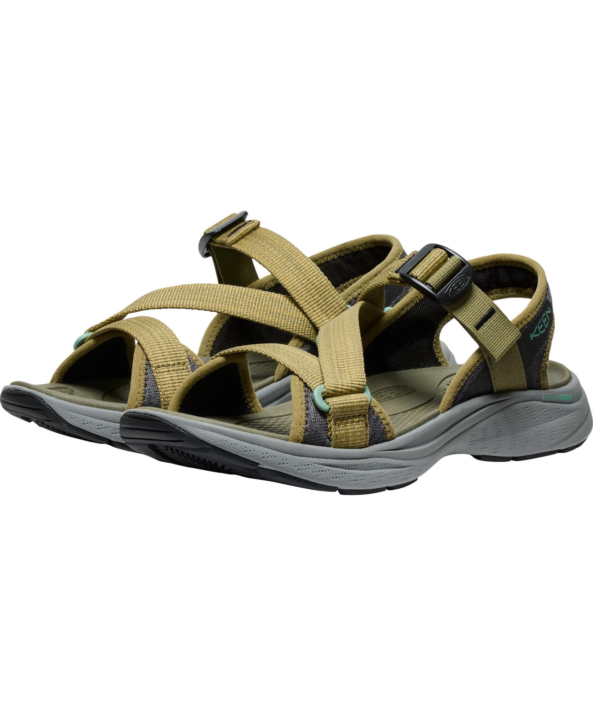 Keen Leiki OT dame sandaler, Martini olive/granite green, large image number 4