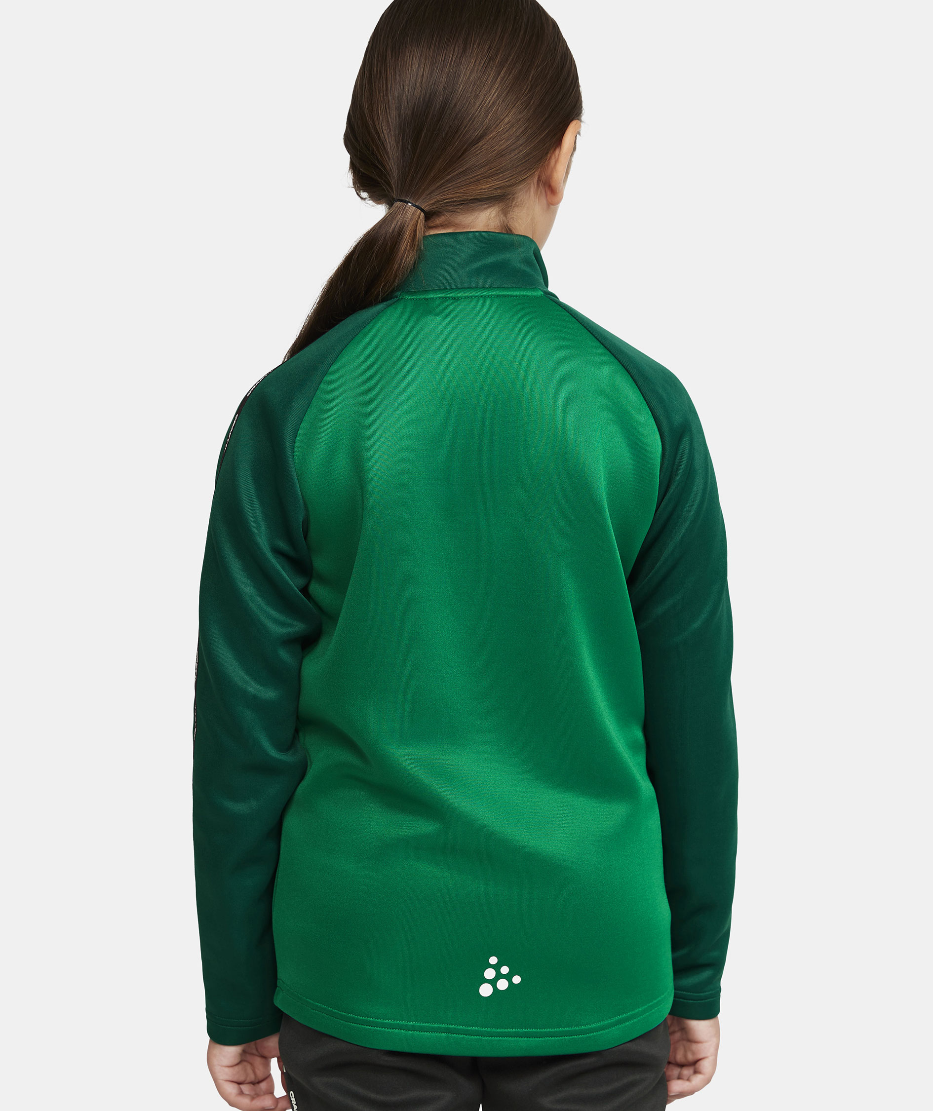 Craft Squad 2.0 Halfzip Trainingpullover f&uuml;r Kinder, Team Green-Ivy, large image number 5