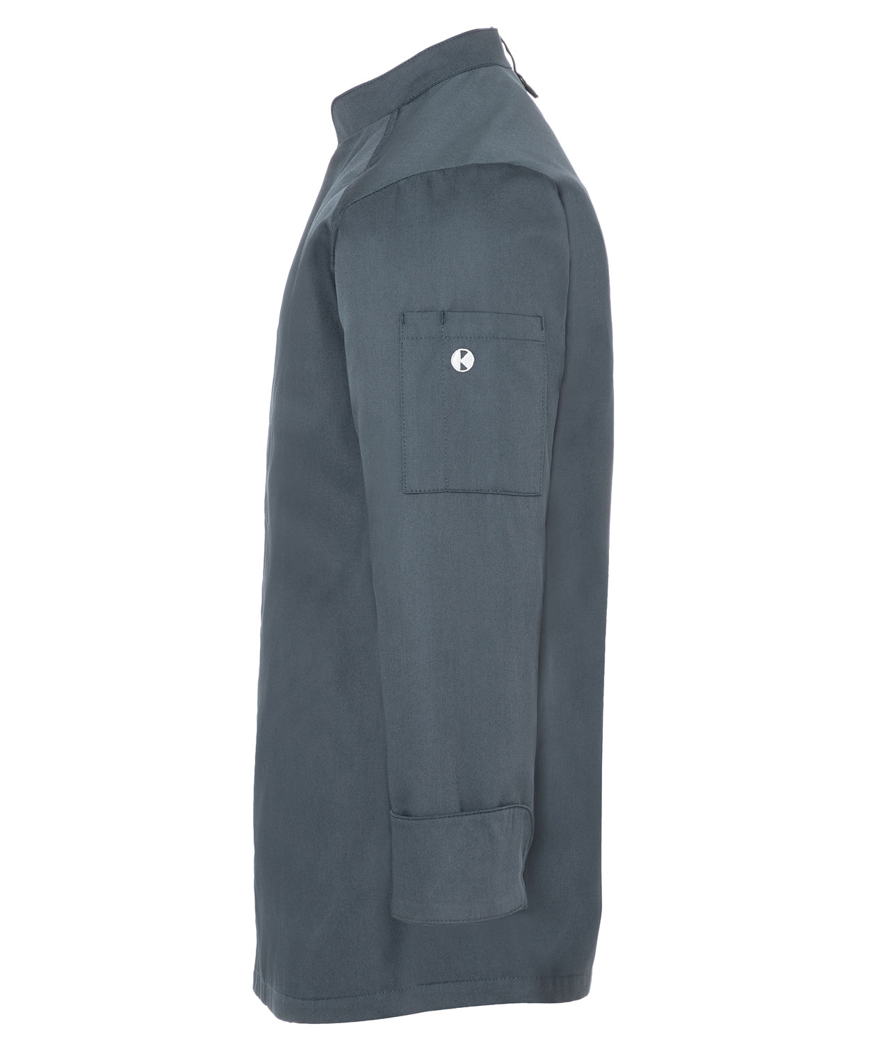 Karlowsky Noah chefs jacket, Antracit Grey, large image number 3