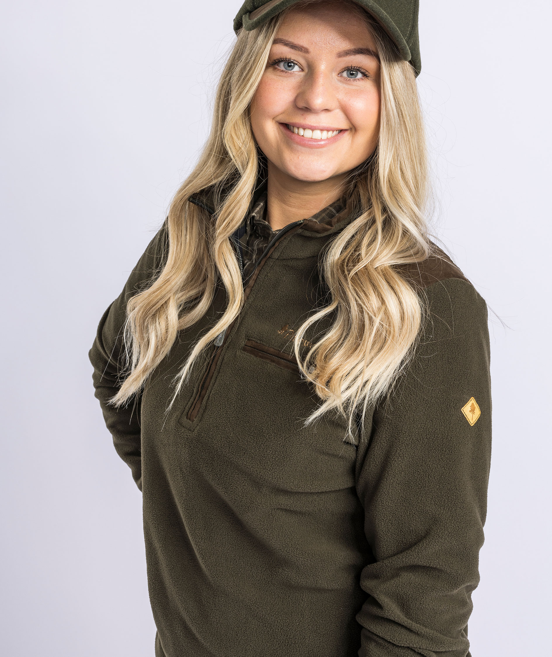 Pinewood&nbsp;Sm&aring;land Hunters dame fleecetr&oslash;je, Hunting Brown