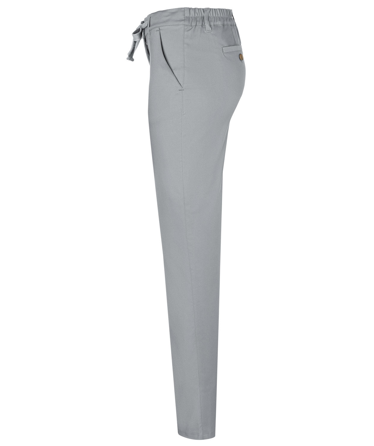 Karlowsky dame chino bukser med stretch, St&aring;lgr&aring;, large image number 3