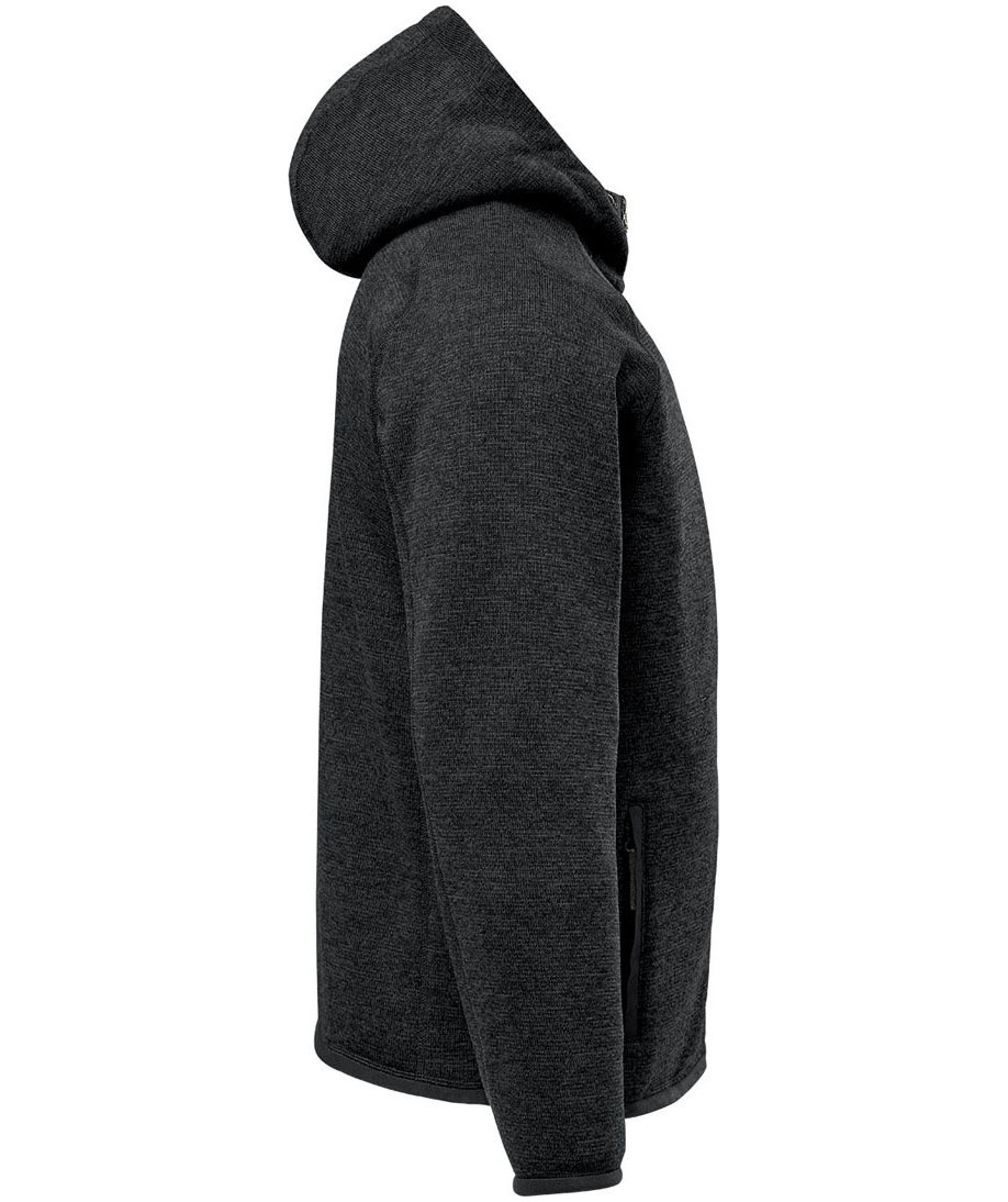 Stormtech Avalanche knitted jacket, Black mottled, large image number 3
