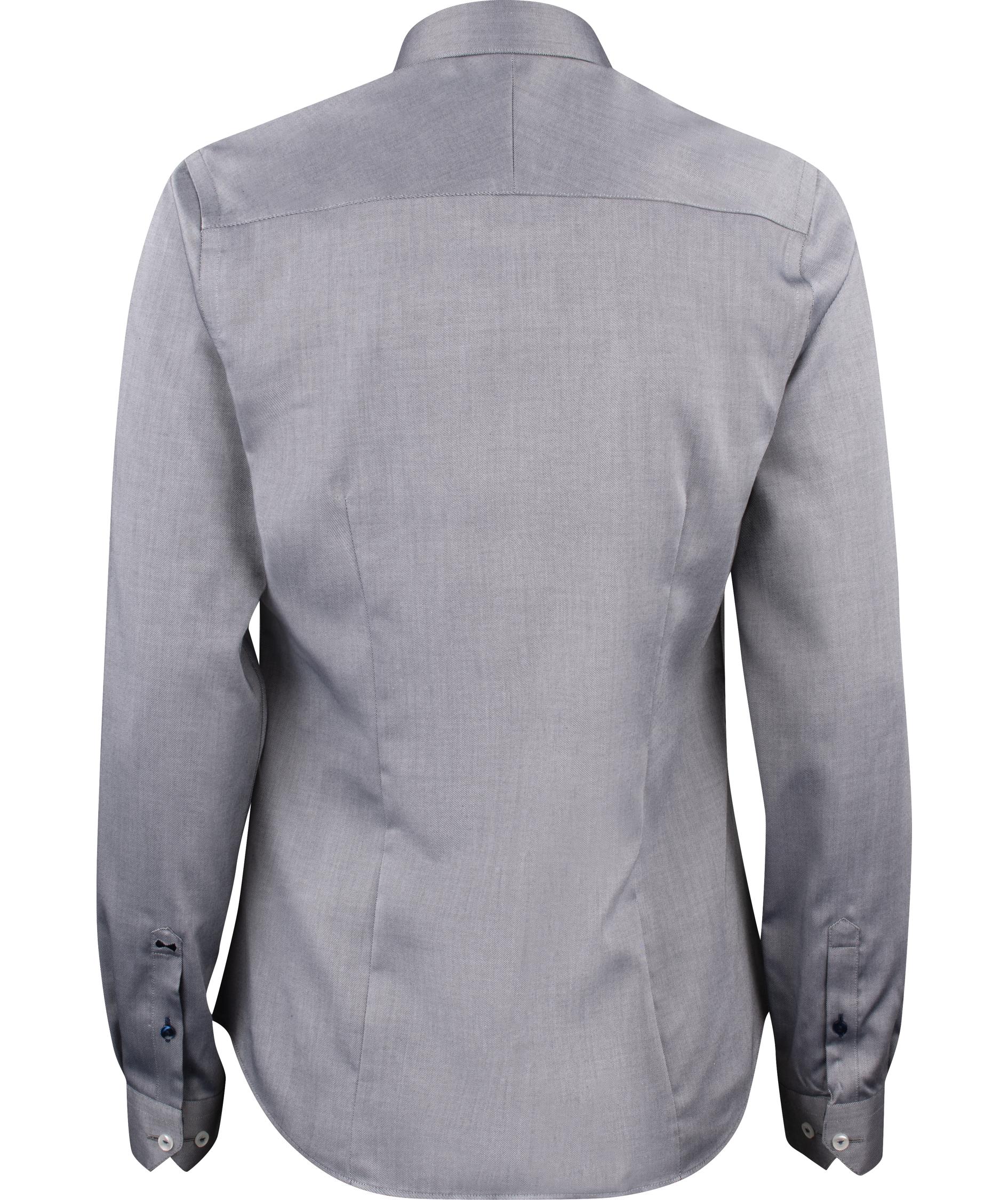 J. Harvest & Frost Twill Red Bow 122 lady fit shirt, Grey, large image number 2