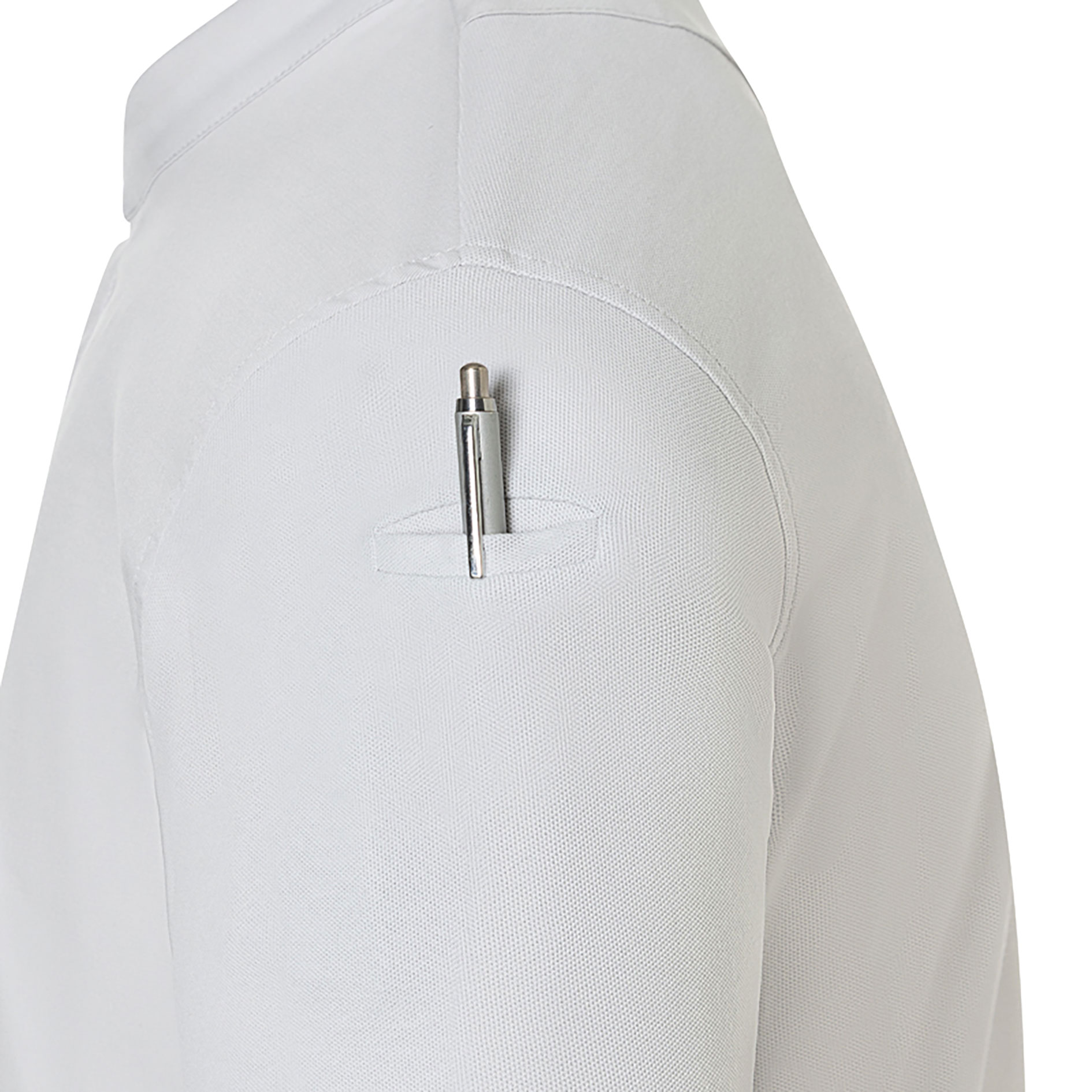 Karlowsky DIAMOND CUT&reg; Avantgarde kort&aelig;rmet kokkejakke, Silver Grey, large image number 6