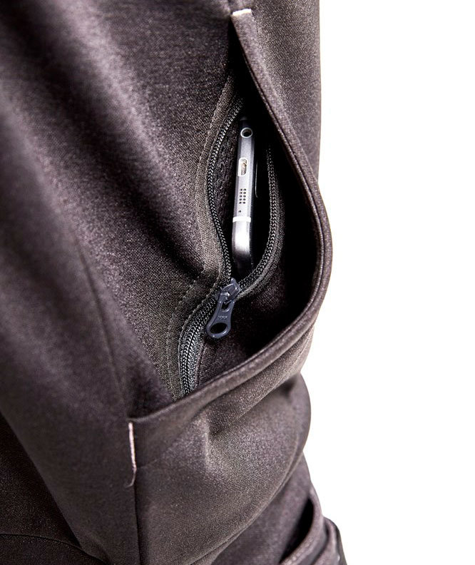 Bl&aring;kl&auml;der Unite sweat cardigan, Svart/Gul, large image number 5