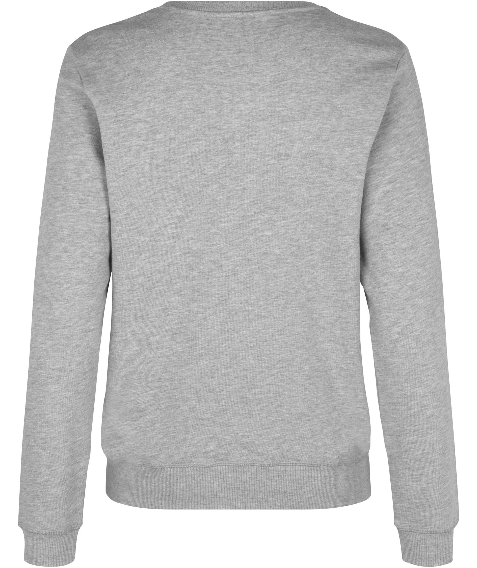 ID &oslash;kologisk dame sweatshirt, Lysegr&aring; Melange, large image number 2