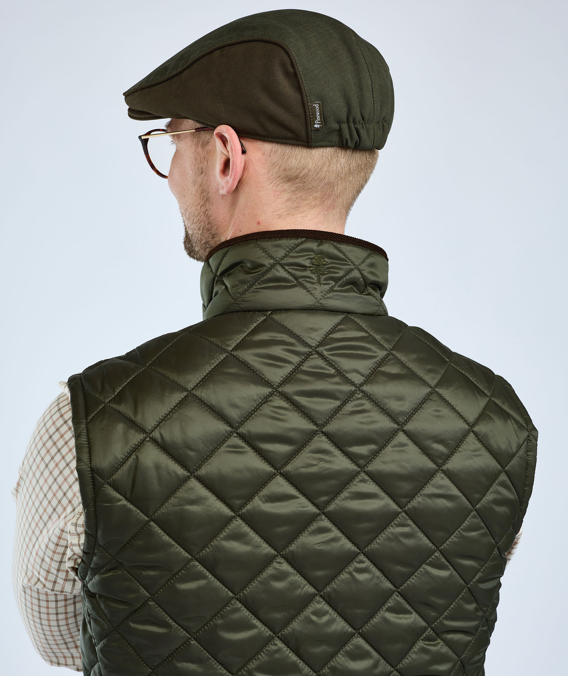 Pinewood Nydala Classic vatteret vest, Moss green, large image number 4