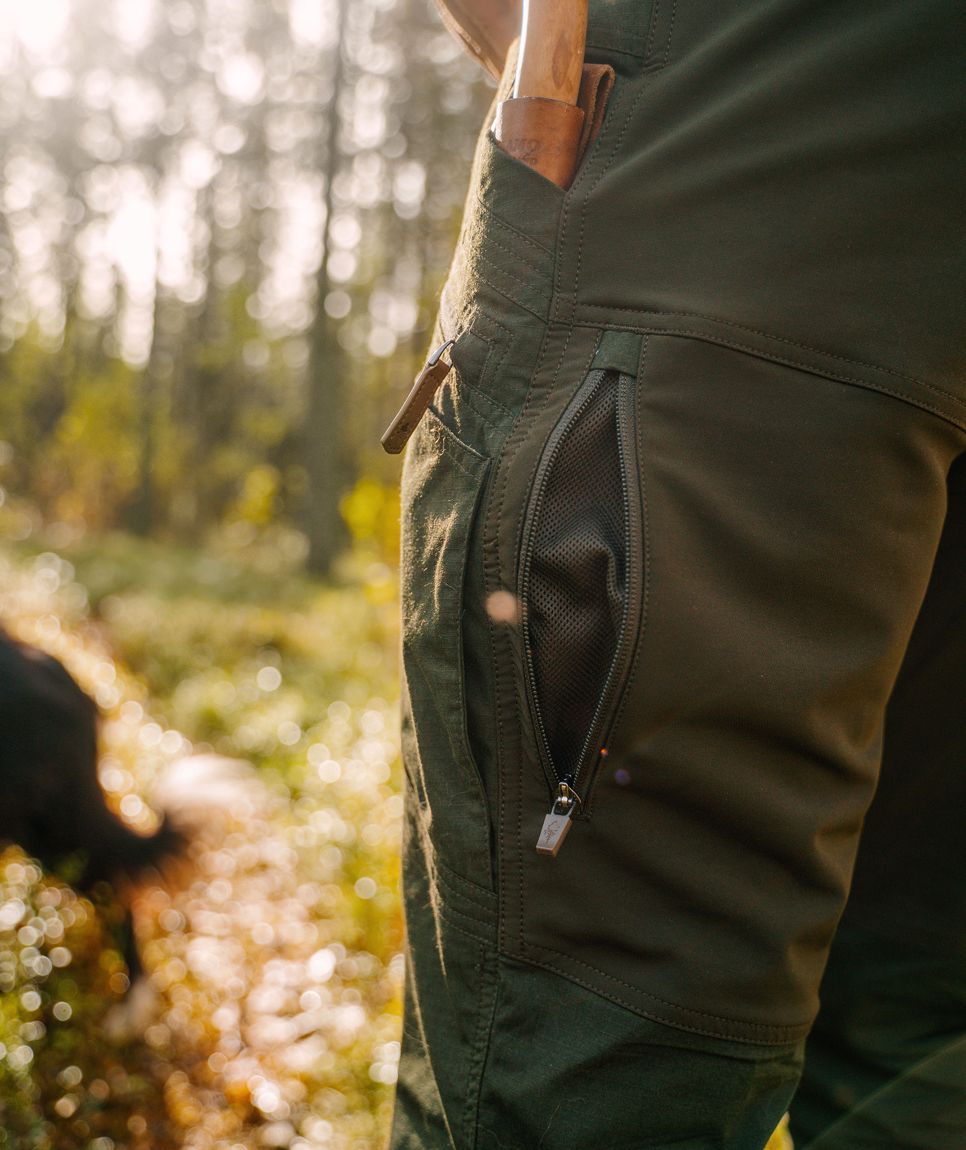 Pinewood&nbsp;Lappland Expert bukser, Moss green, large image number 6