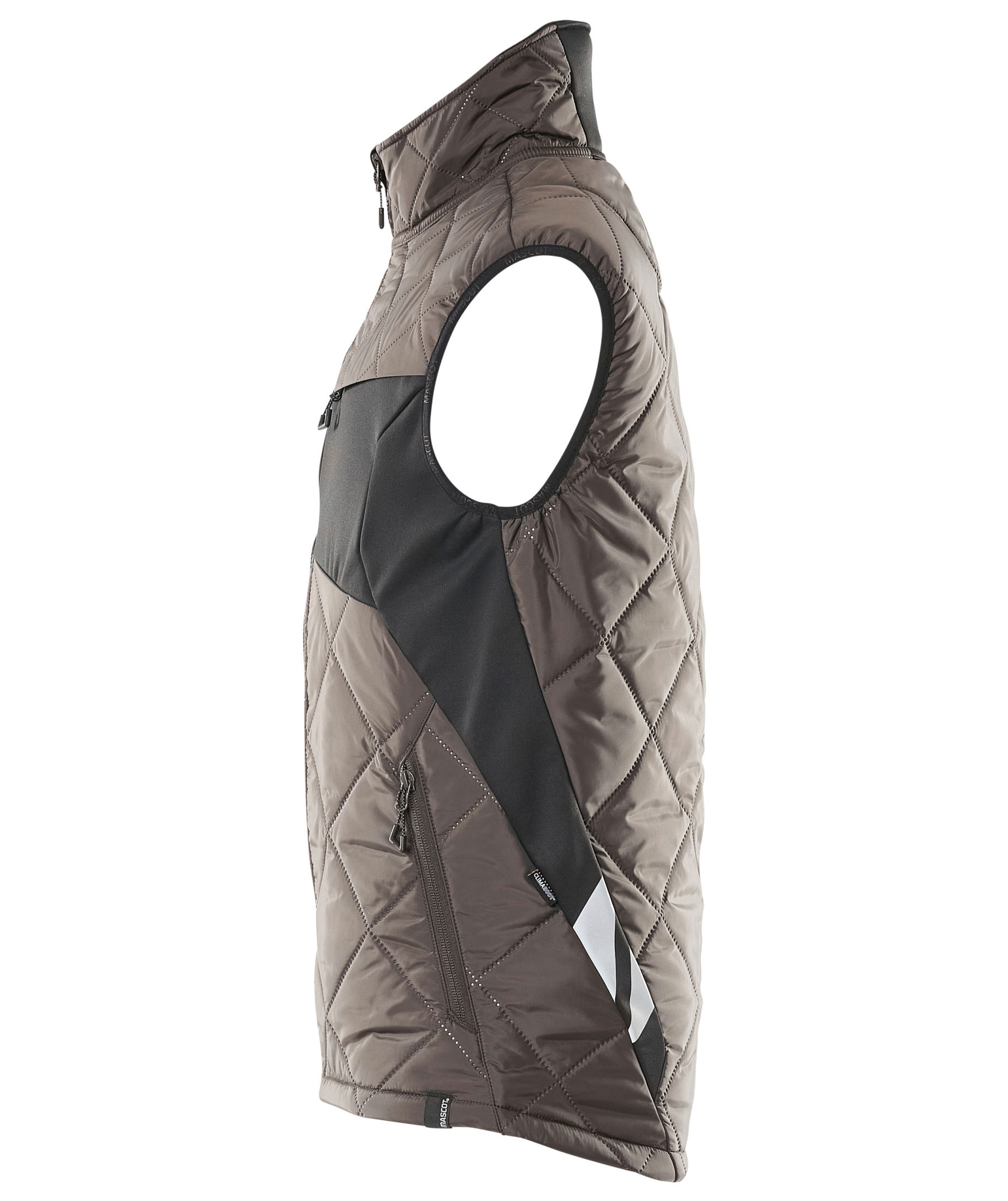 Mascot Accelerate vattert vest, M&oslash;rk Antrasitt/Svart, large image number 3