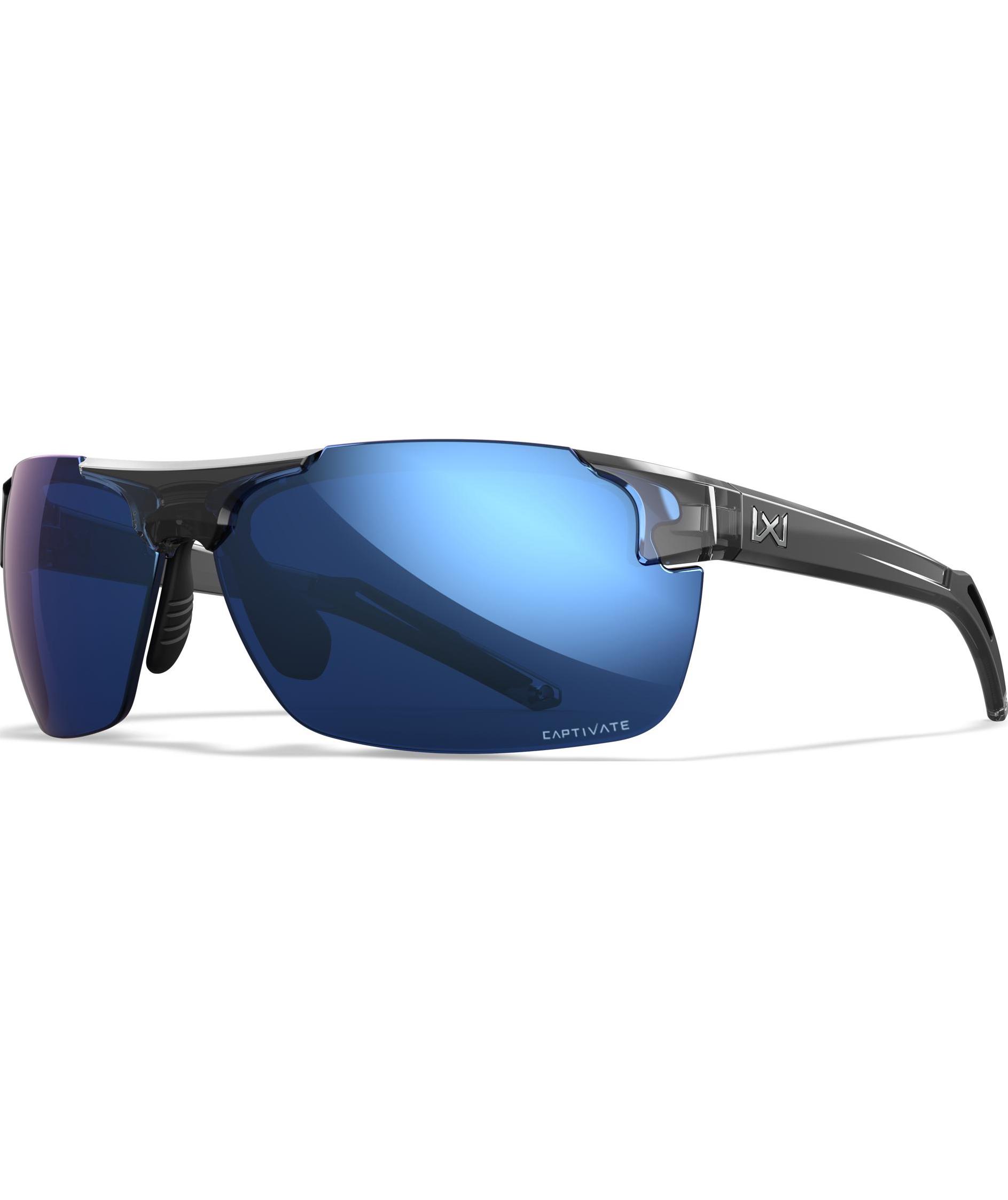 Wiley X WX Prime solglas&ouml;gon, Crystal Grey/Blue, Crystal Grey/Blue, large image number 0