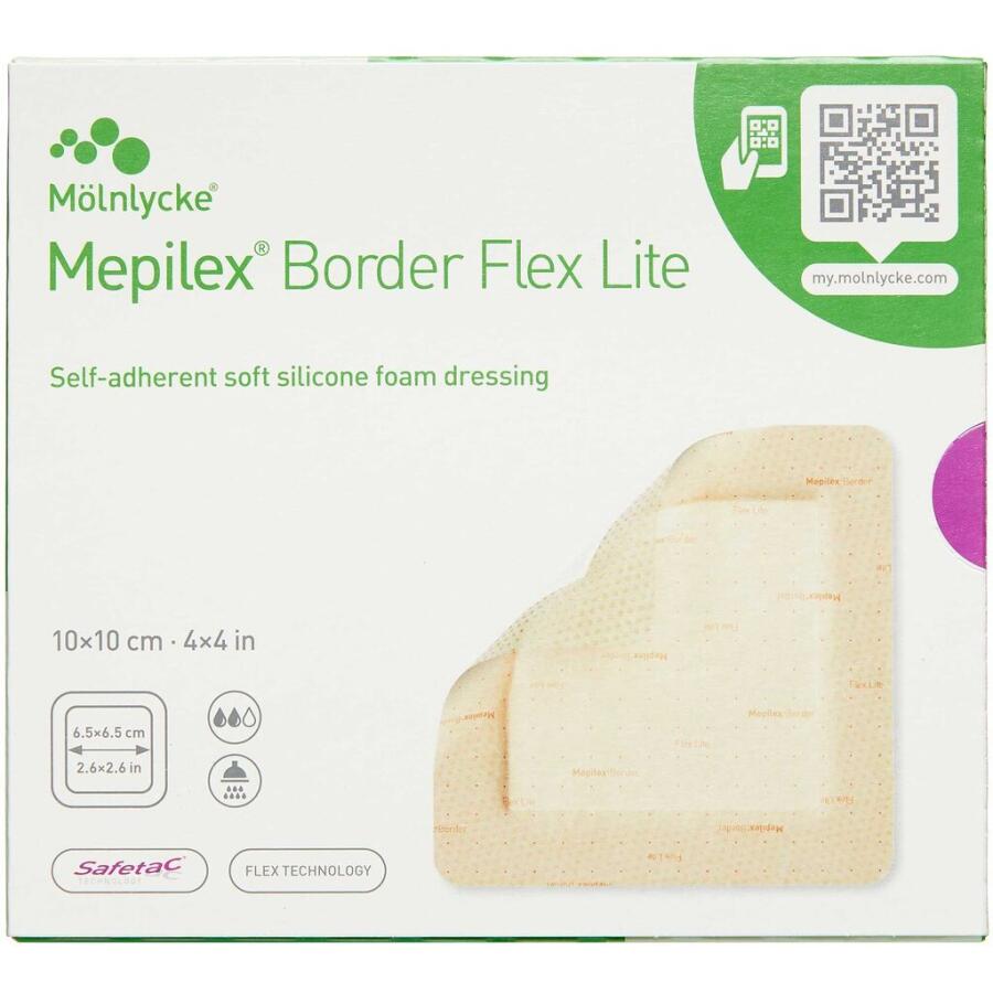 Mepilex Border Flex Lite 10x10 cm